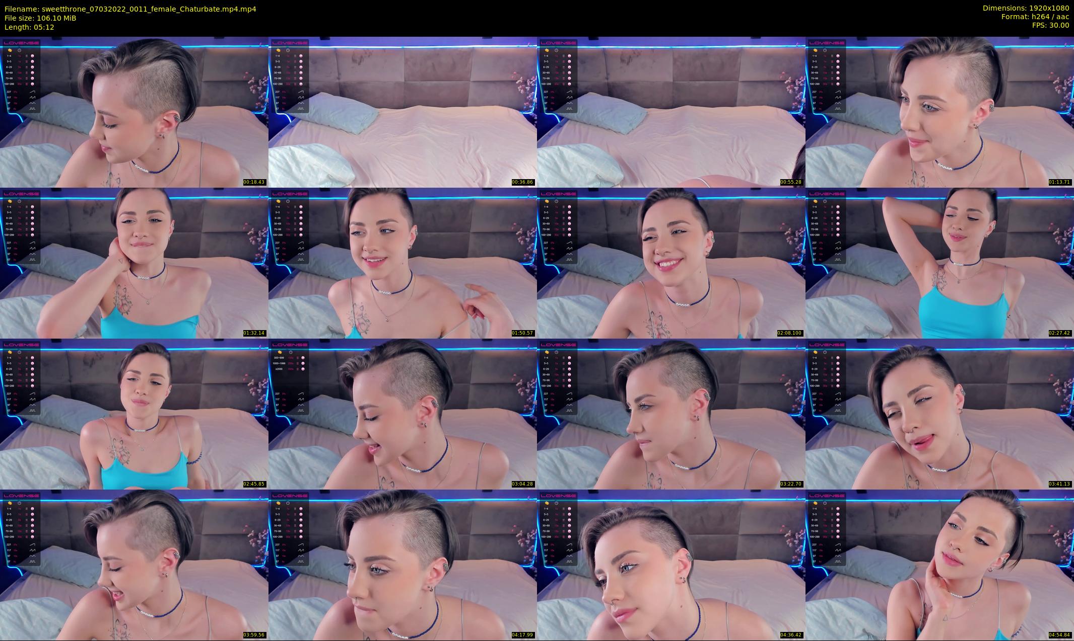 sweetthrone — 6 minute Chaturbate couple cam show recording, 1080p, Mar 7, 2022