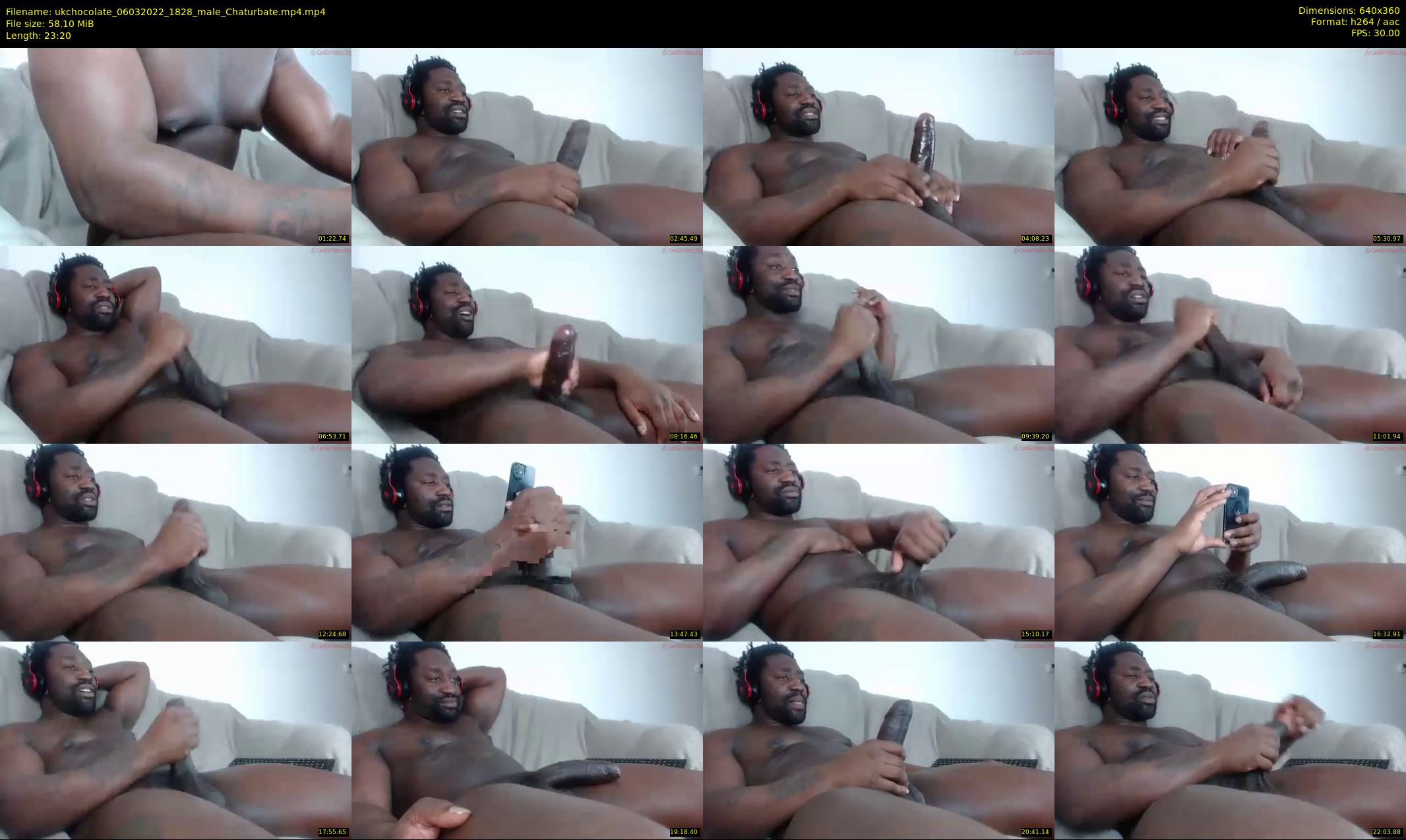 ukchocolate — 24 minute Chaturbate male cam show recording, 360p, Mar 6, 2022