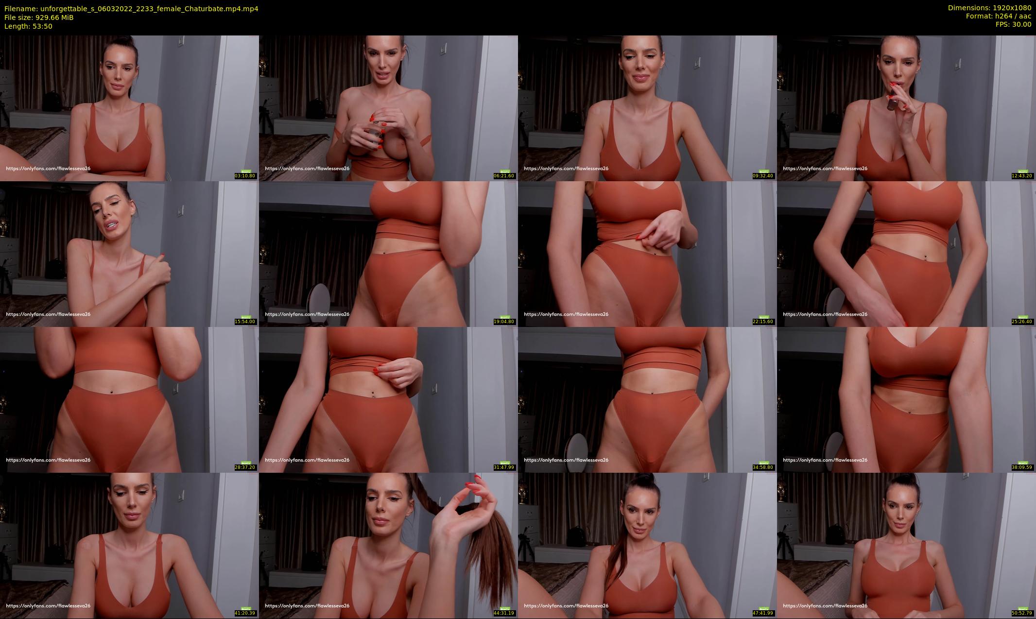 unforgettable_s — 54 minute Chaturbate female cam show recording, 1080p, Mar 6, 2022
