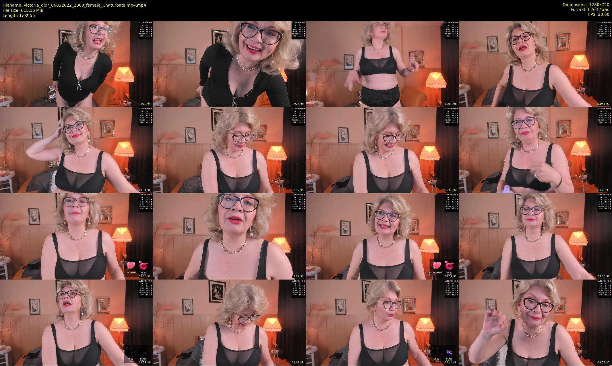 victoria_dior — 63 minute Chaturbate female cam show recording, 720p, Mar 6, 2022