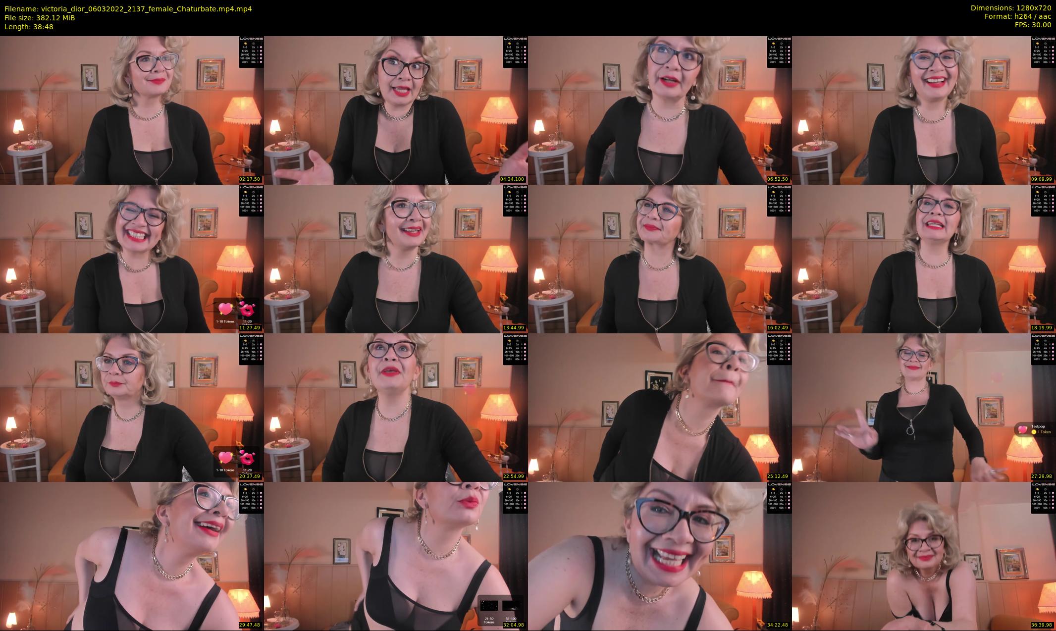 victoria_dior — 39 minute Chaturbate female cam show recording, 720p, Mar 6, 2022