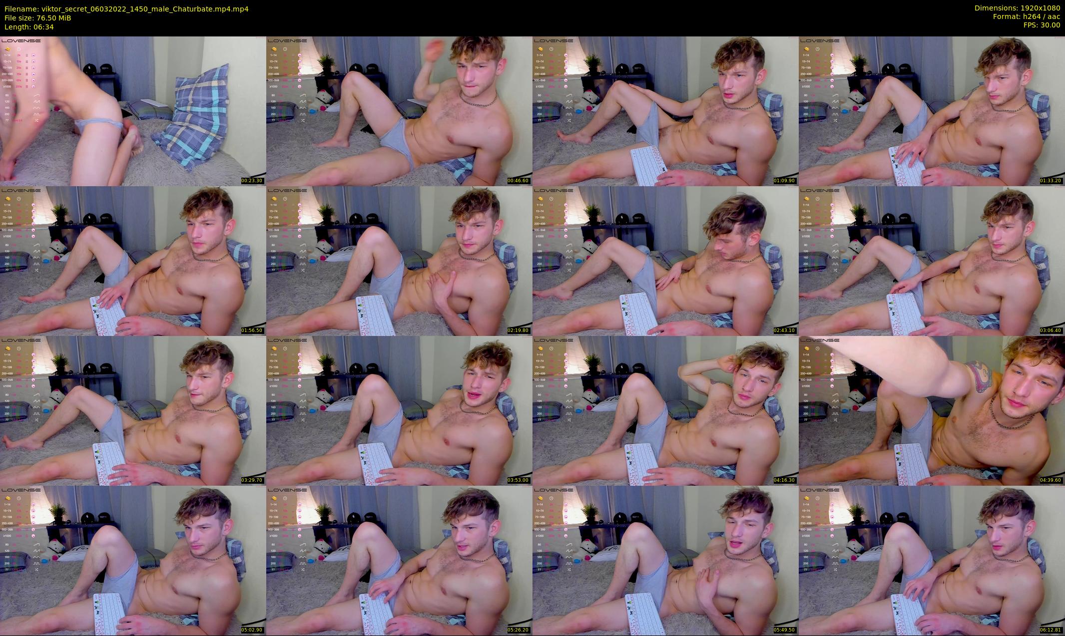 viktor_secret — 7 minute Chaturbate male cam show recording, 1080p, Mar 6, 2022
