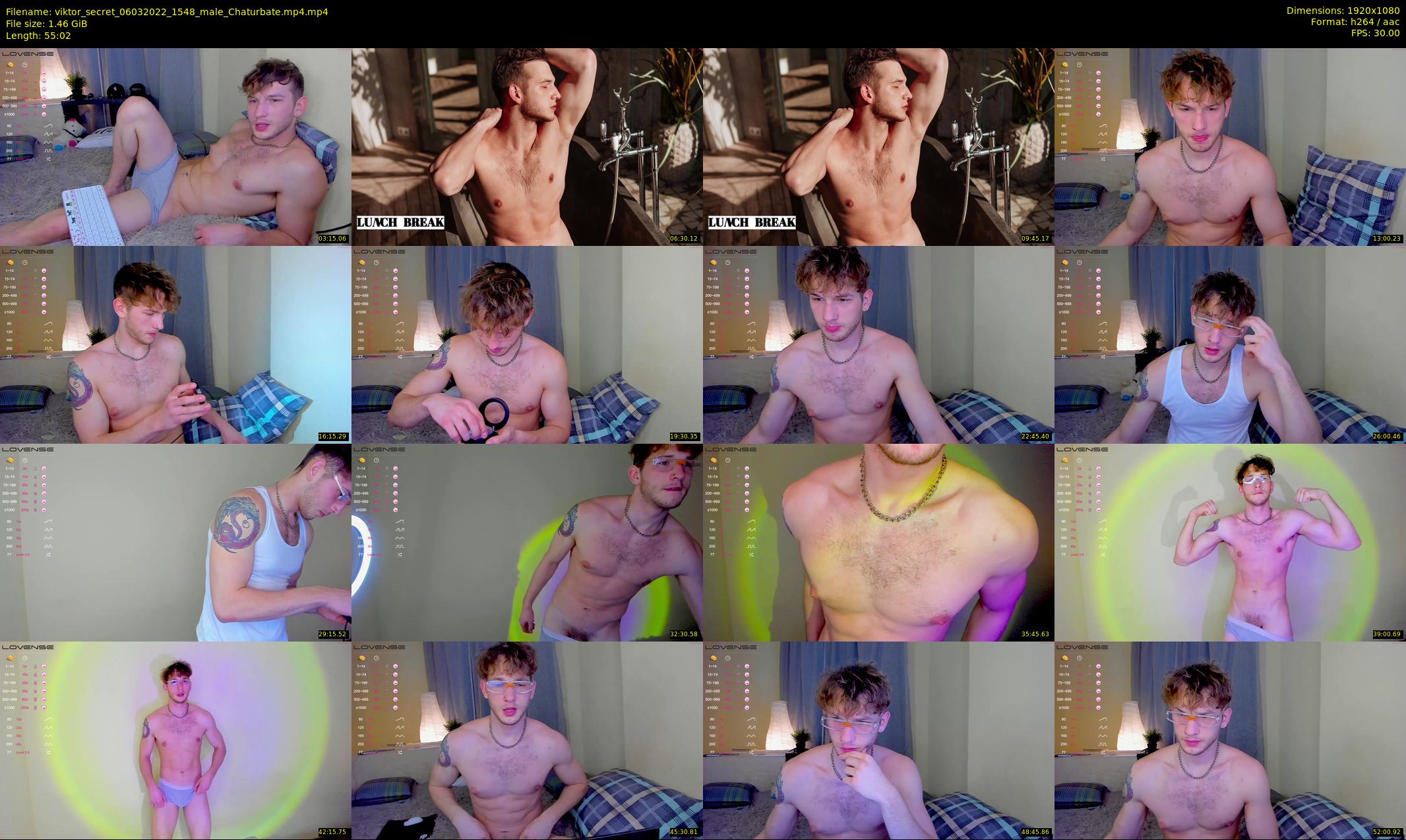 viktor_secret — 56 minute Chaturbate male cam show recording, 1080p, Mar 6, 2022