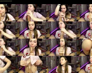 vrchan — 54 minute Chaturbate couple cam show recording, 1080p, Mar 7, 2022
