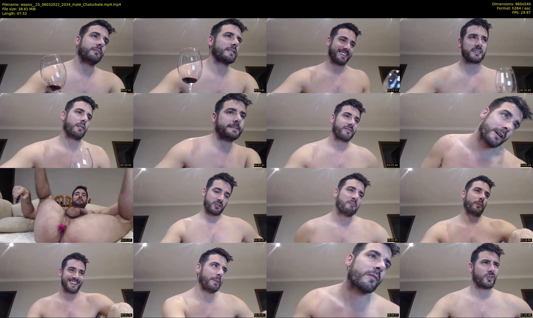 wapos__25 — 8 minute Chaturbate male cam show recording, 480p, Mar 6, 2022