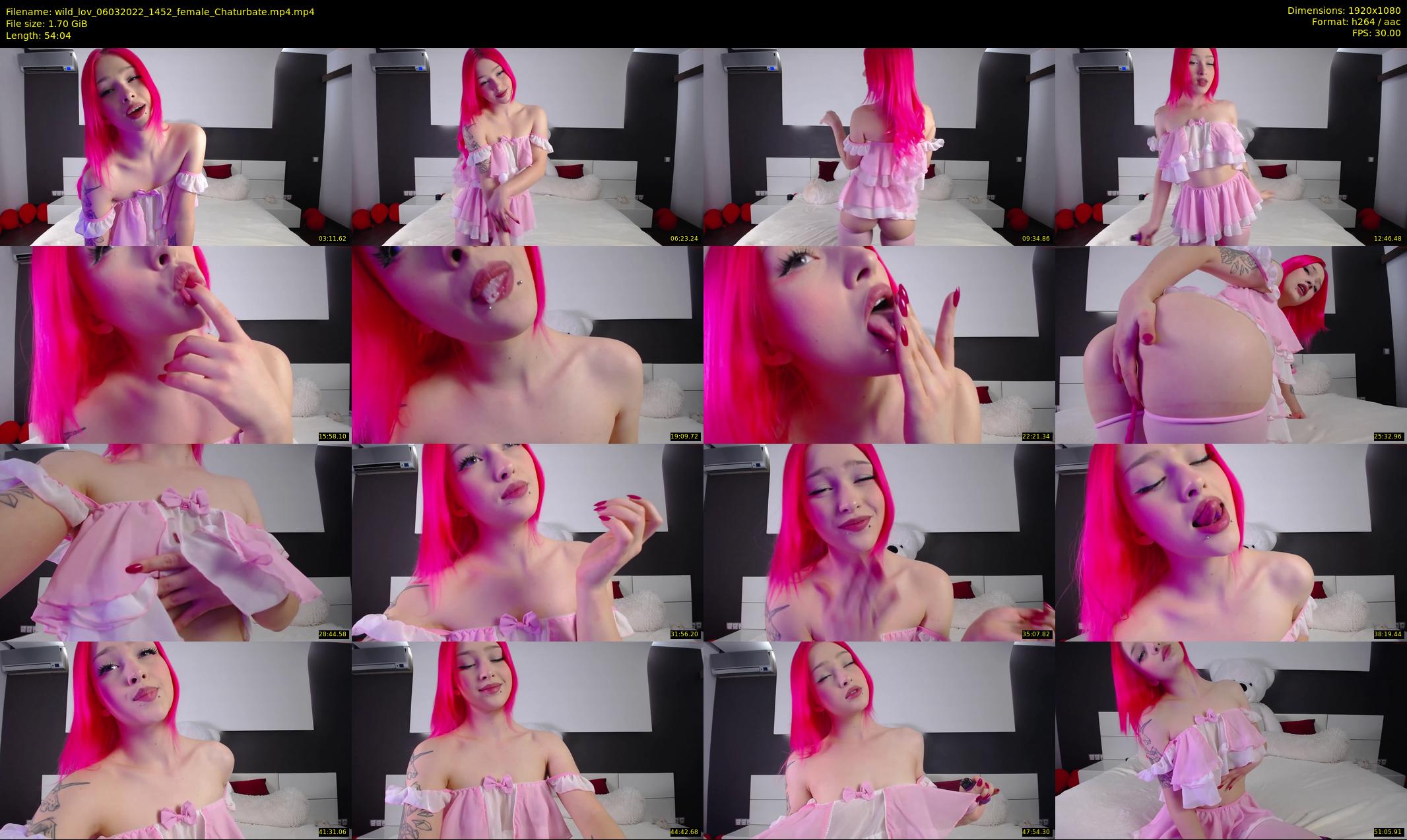 wild_lov — 55 minute Chaturbate female cam show recording, 1080p, Mar 6, 2022