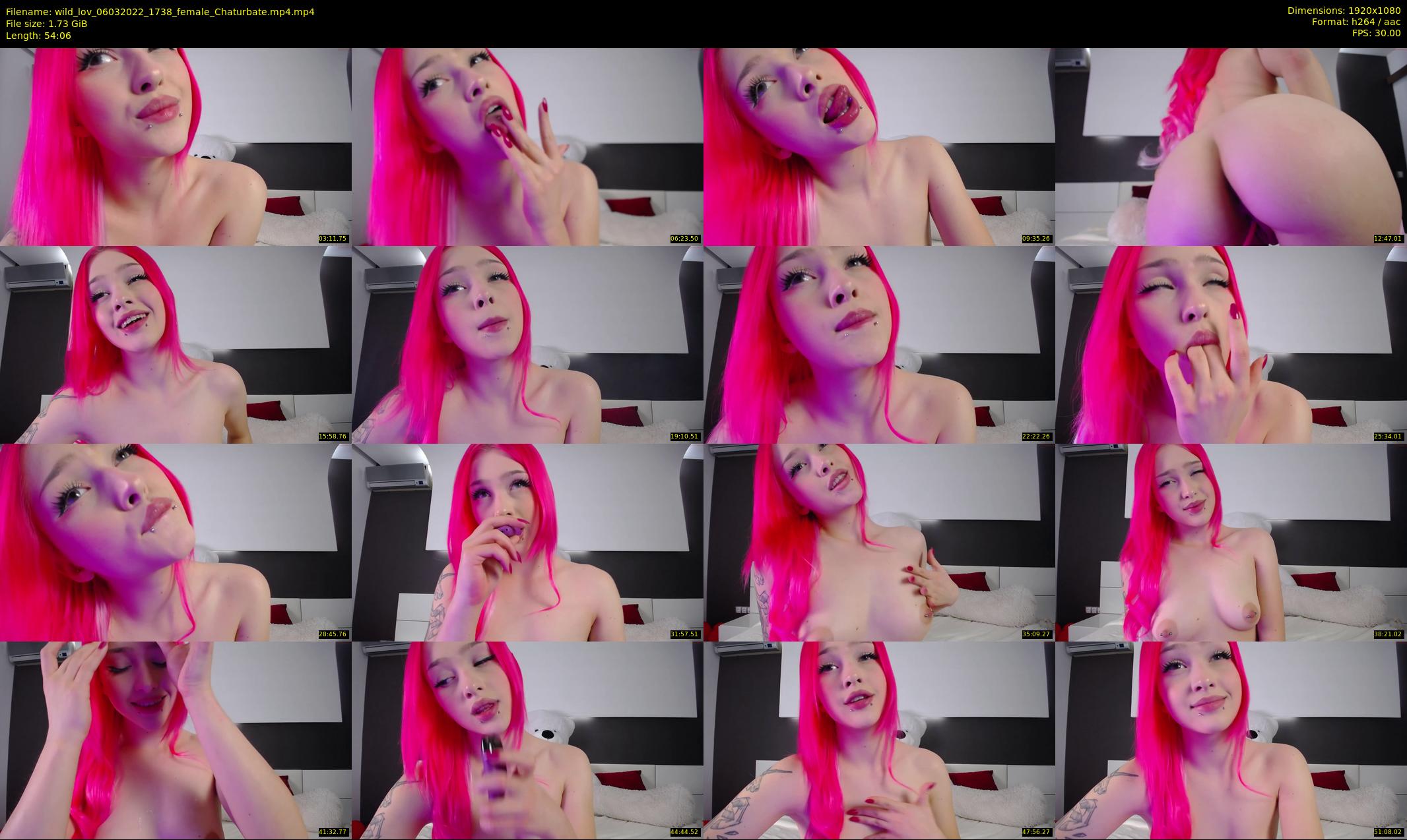wild_lov — 55 minute Chaturbate female cam show recording, 1080p, Mar 6, 2022