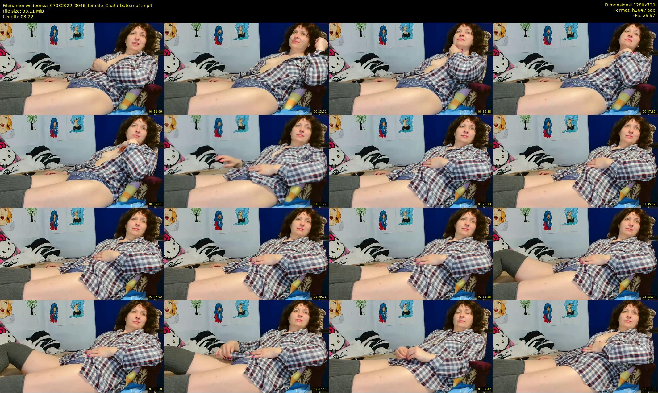 wildpersia — 4 minute Chaturbate female cam show recording, 720p, Mar 7, 2022