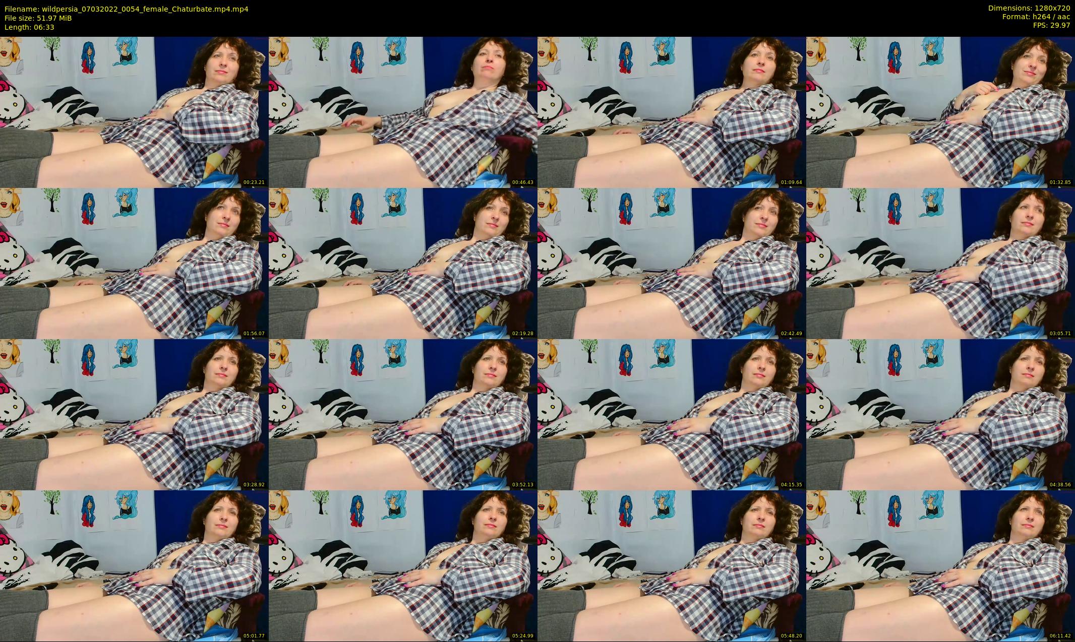 wildpersia — 7 minute Chaturbate female cam show recording, 720p, Mar 7, 2022