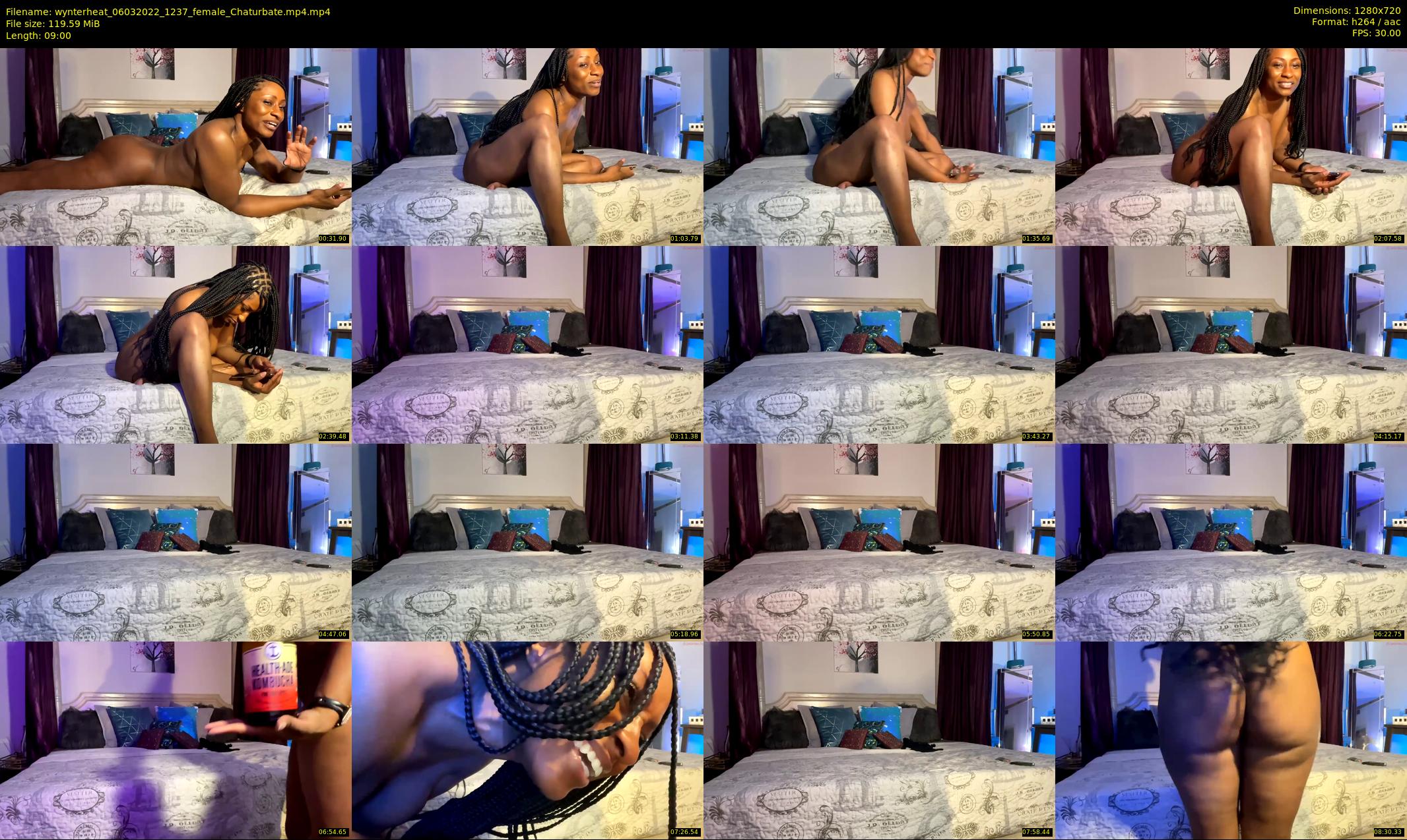 wynterheat — 9 minute Chaturbate female cam show recording, 720p, Mar 6, 2022