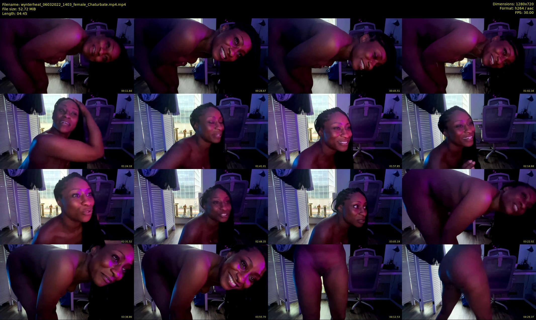 wynterheat — 5 minute Chaturbate female cam show recording, 720p, Mar 6, 2022