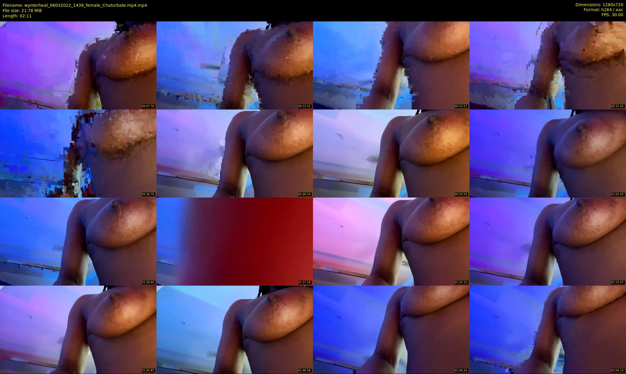 wynterheat — 3 minute Chaturbate female cam show recording, 720p, Mar 6, 2022