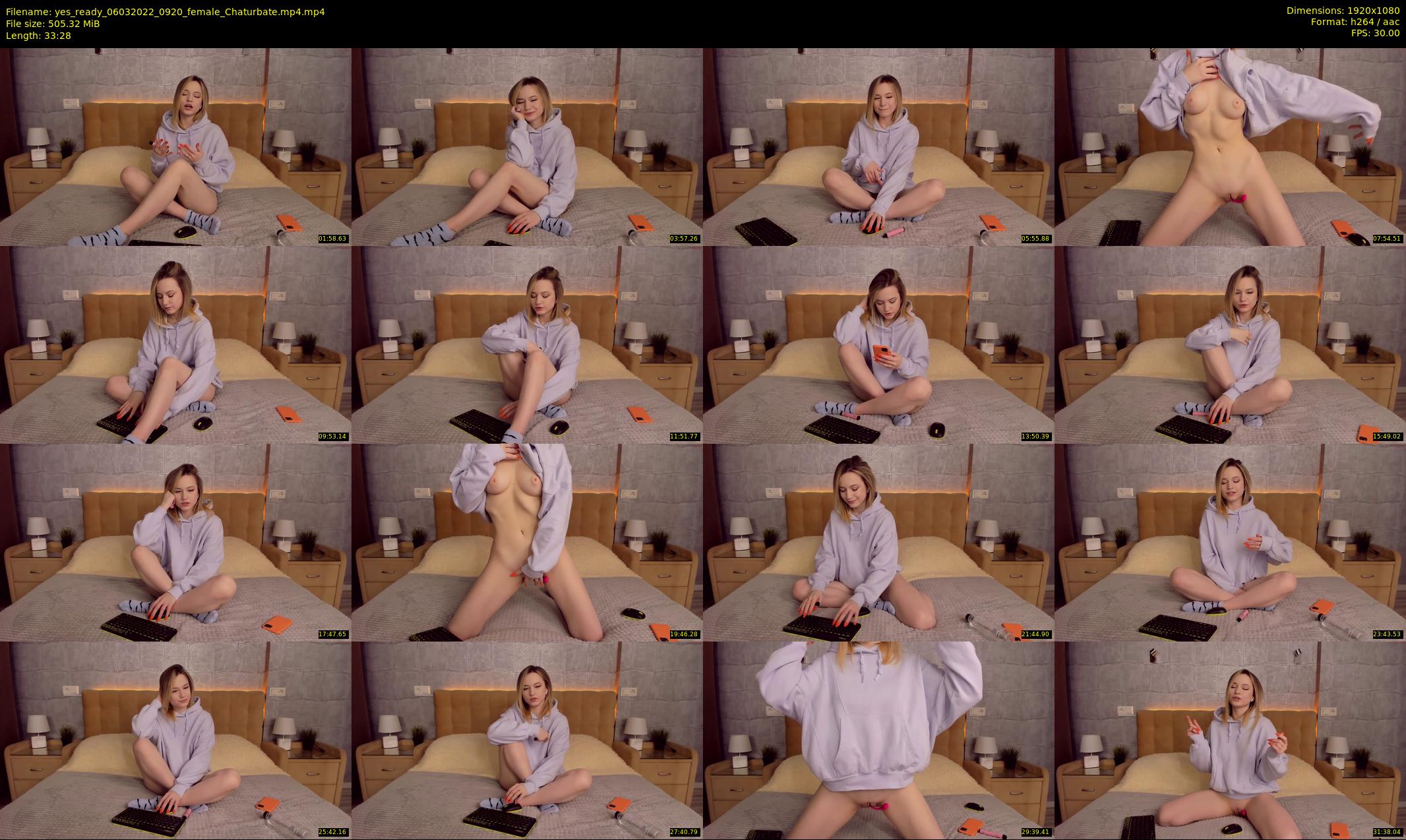 yes_ready — 34 minute Chaturbate female cam show recording, 1080p, Mar 6, 2022