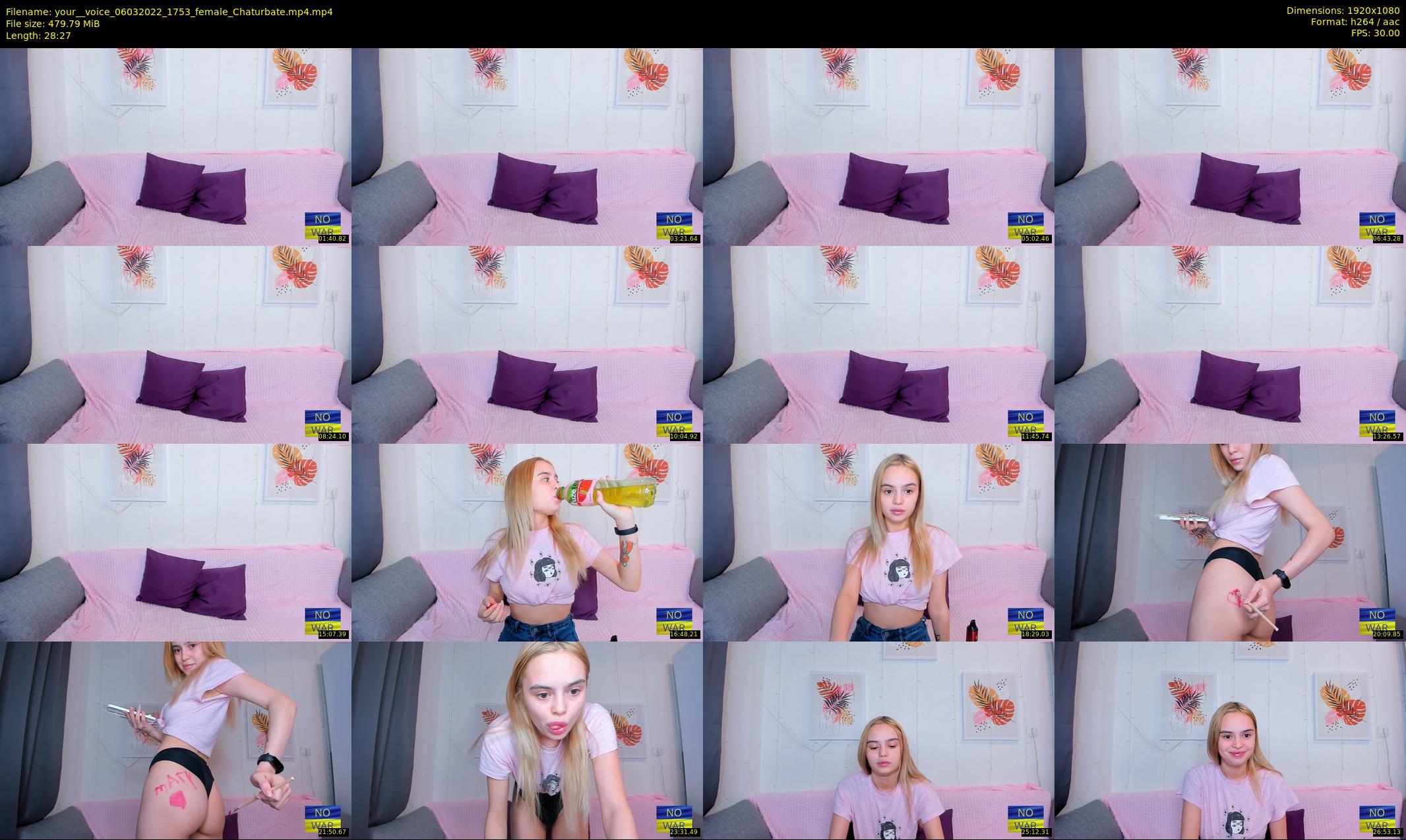 your__voice — 29 minute Chaturbate female cam show recording, 1080p, Mar 6, 2022