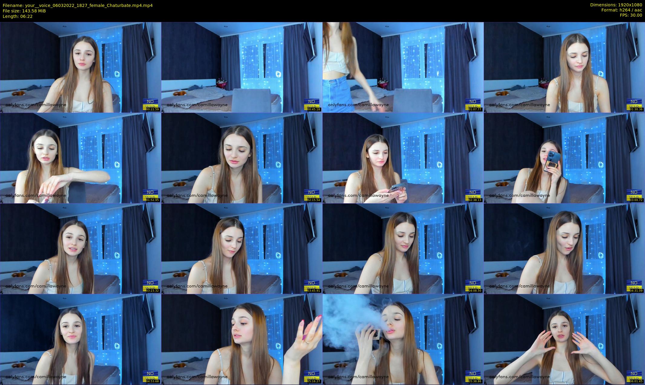 your__voice — 7 minute Chaturbate female cam show recording, 1080p, Mar 6, 2022