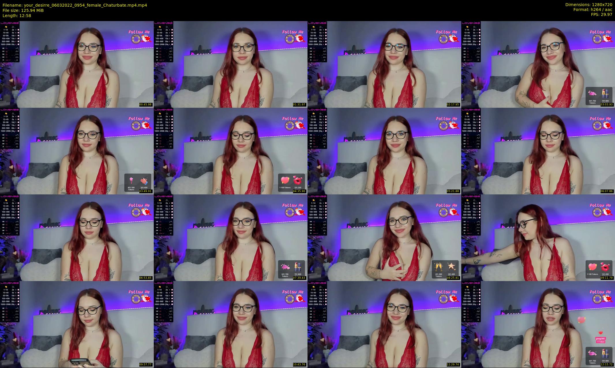 your_desirre — 13 minute Chaturbate female cam show recording, 720p, Mar 6, 2022