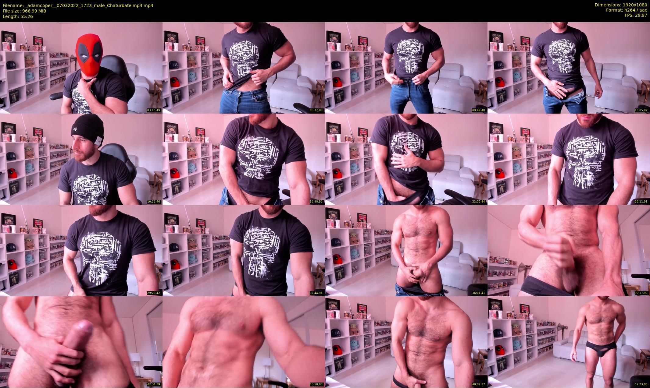 _adamcoper_ — 56 minute Chaturbate male cam show recording, 1080p, Mar 7, 2022