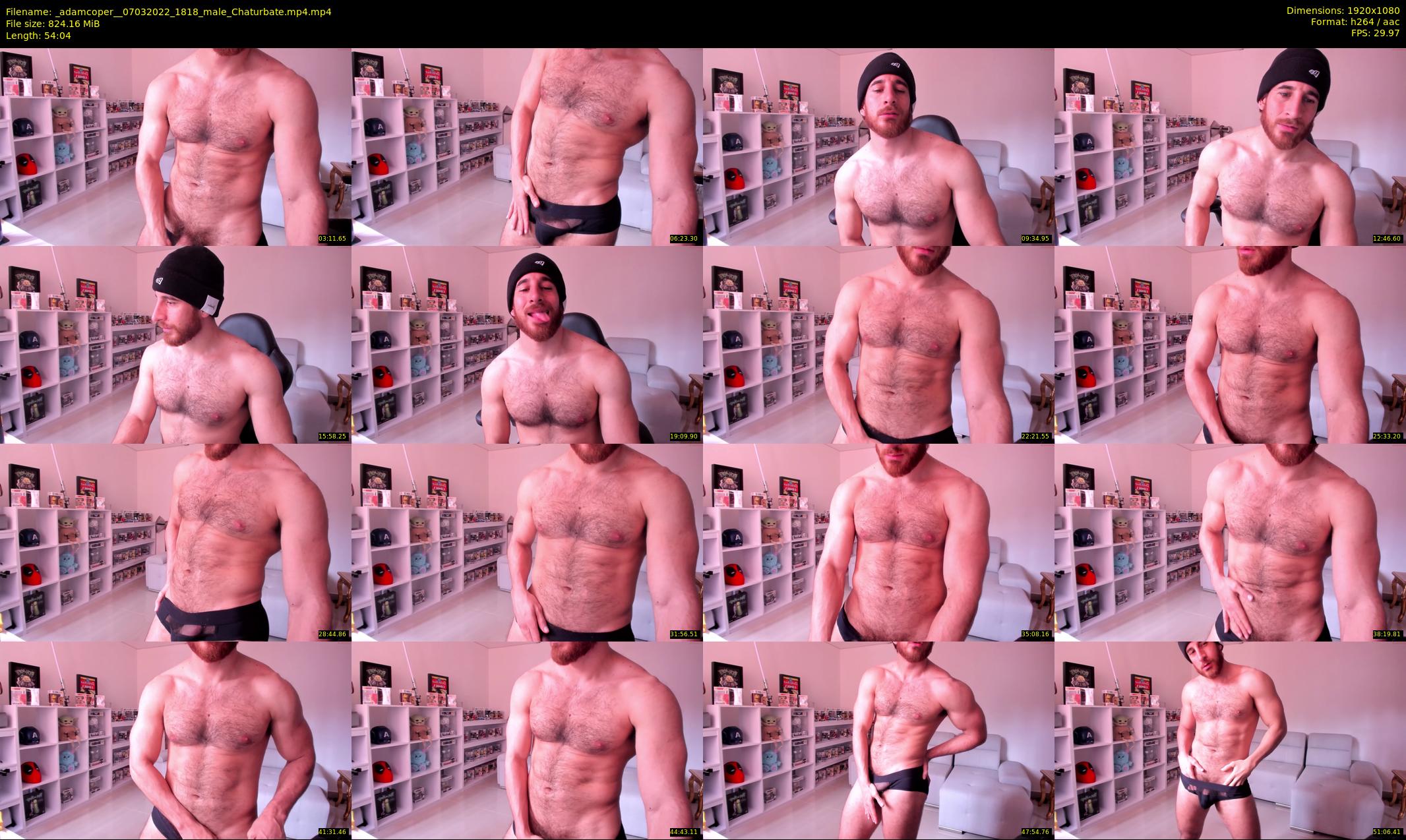 _adamcoper_ — 55 minute Chaturbate male cam show recording, 1080p, Mar 7, 2022