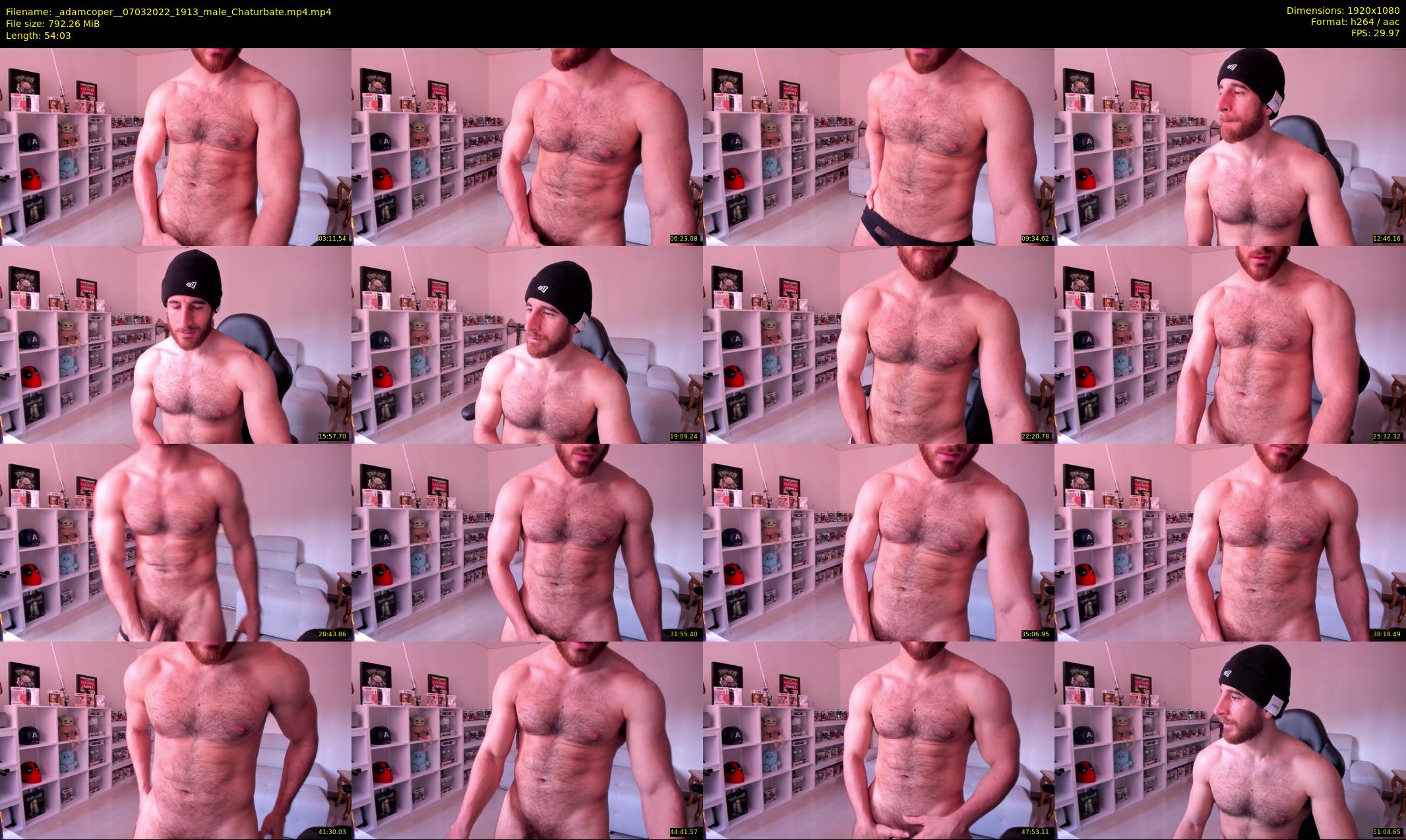 _adamcoper_ — 55 minute Chaturbate male cam show recording, 1080p, Mar 7, 2022