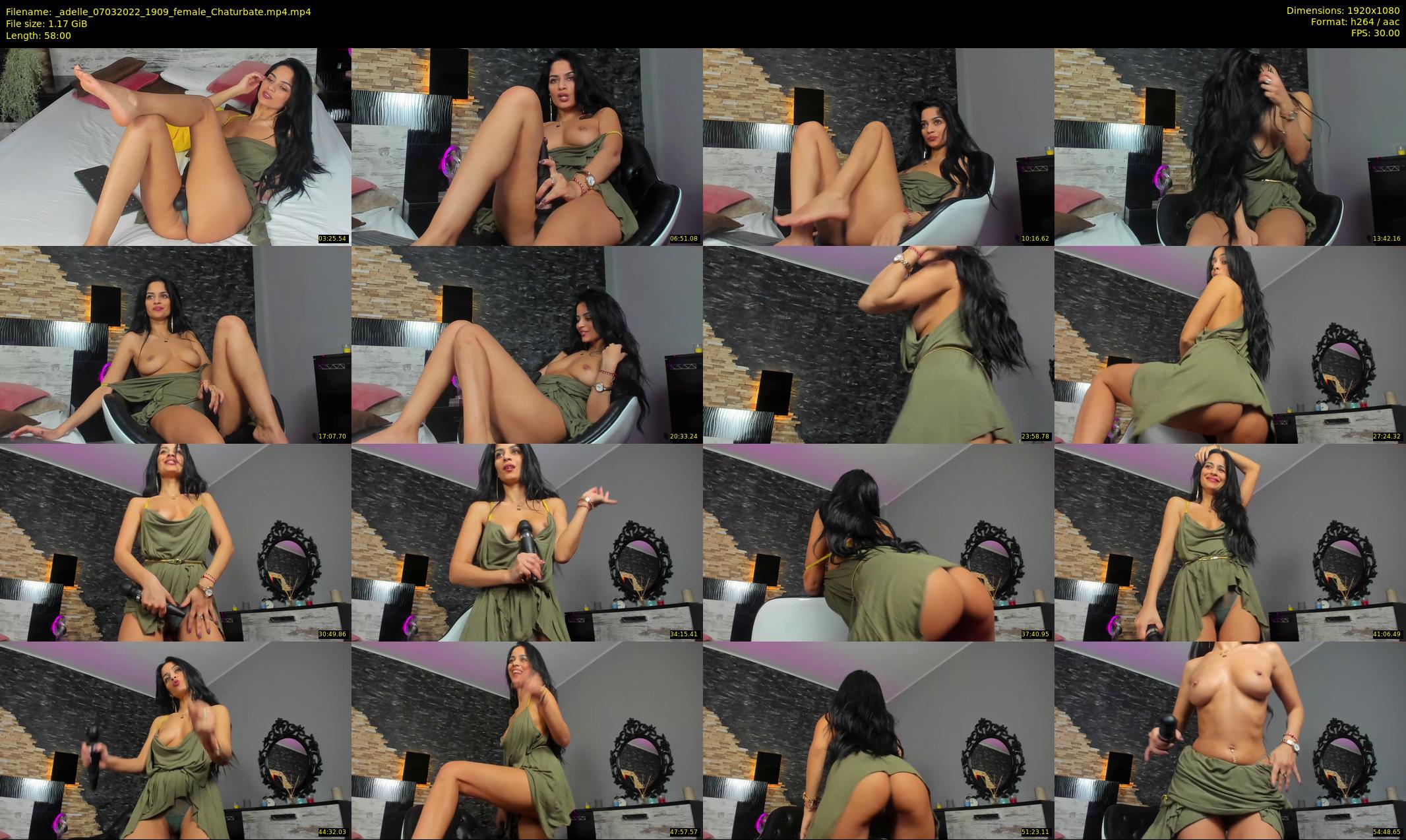 _adelle — 58 minute Chaturbate female cam show recording, 1080p, Mar 7, 2022