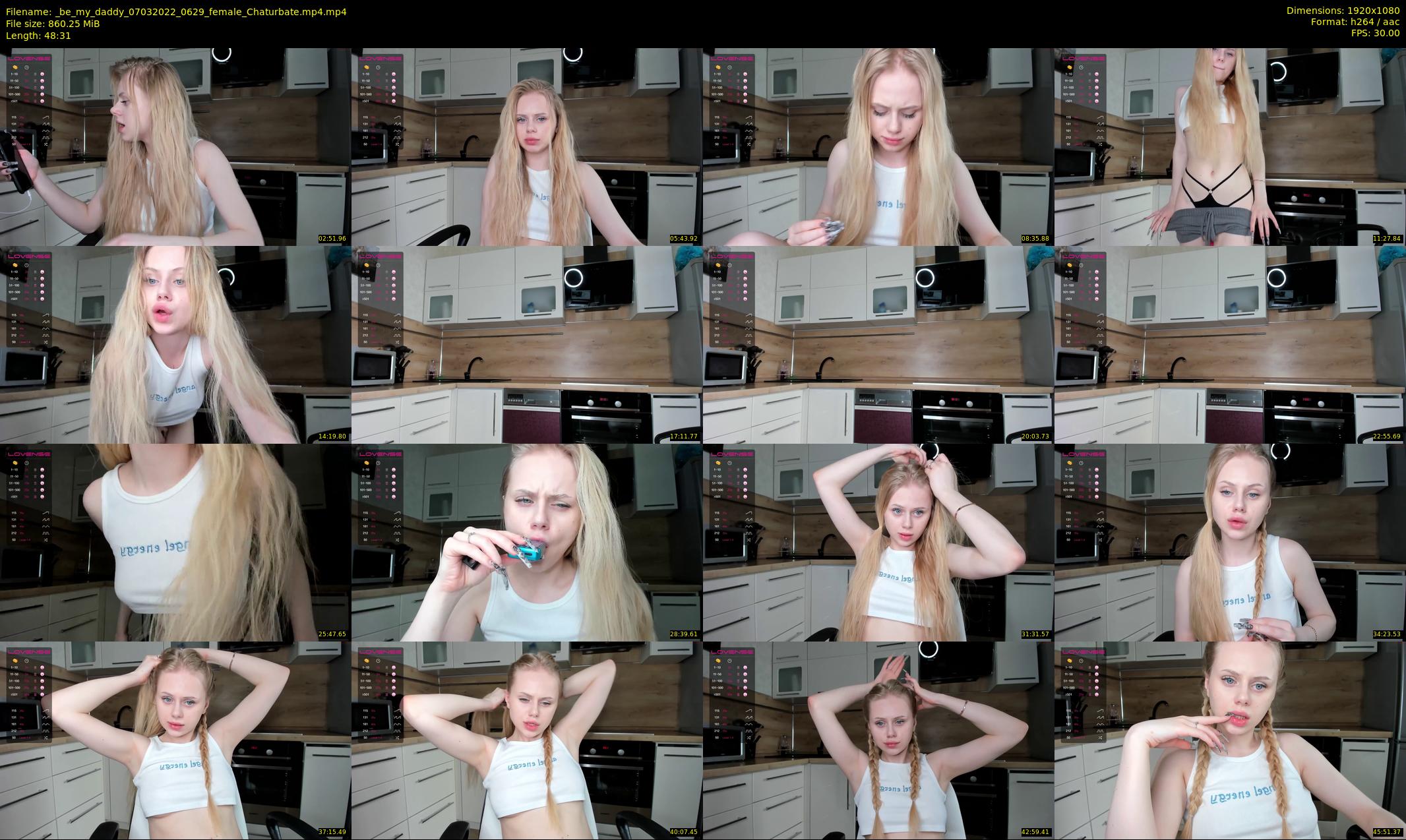 _be_my_daddy — 49 minute Chaturbate female cam show recording, 1080p, Mar 7, 2022
