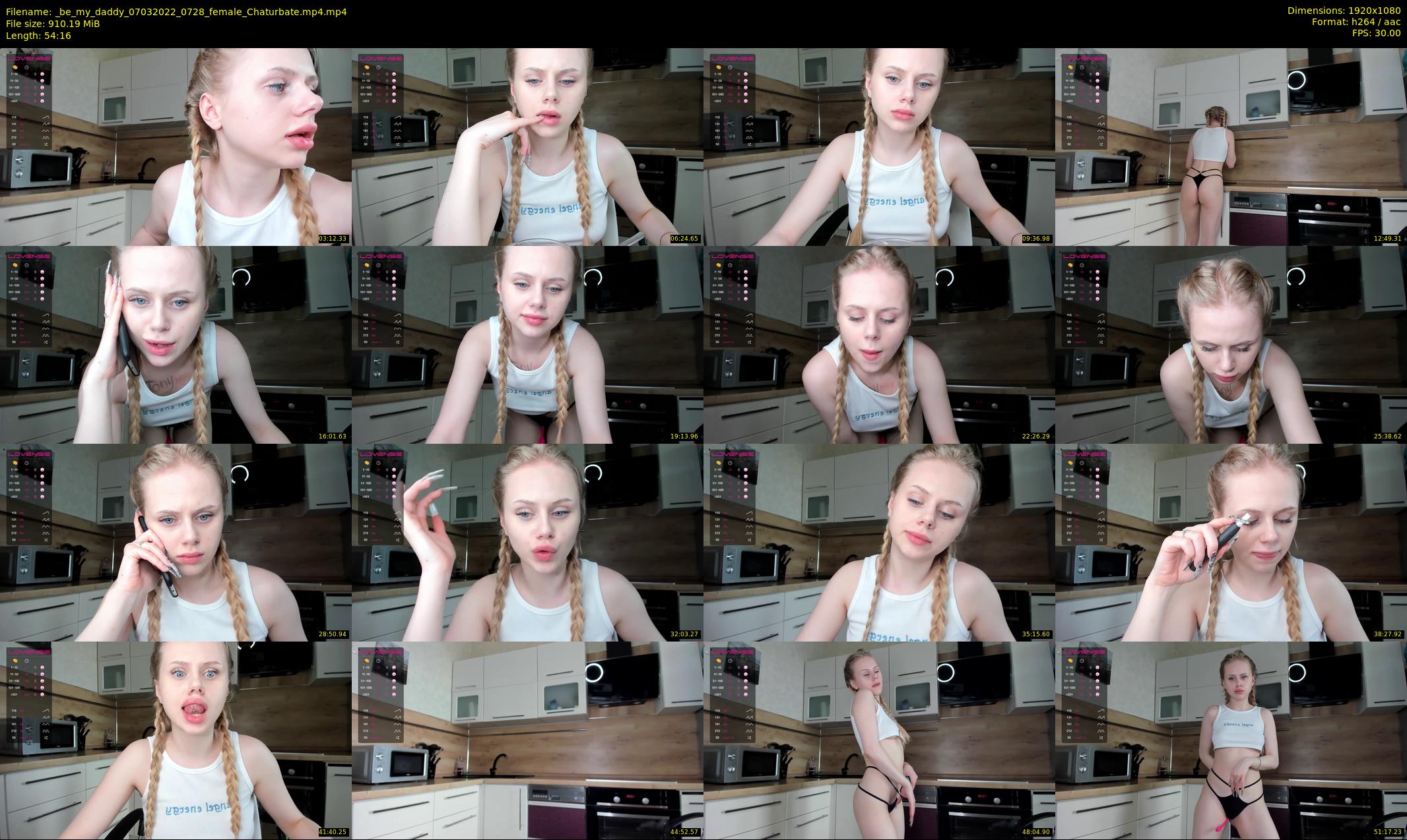 _be_my_daddy — 55 minute Chaturbate female cam show recording, 1080p, Mar 7, 2022