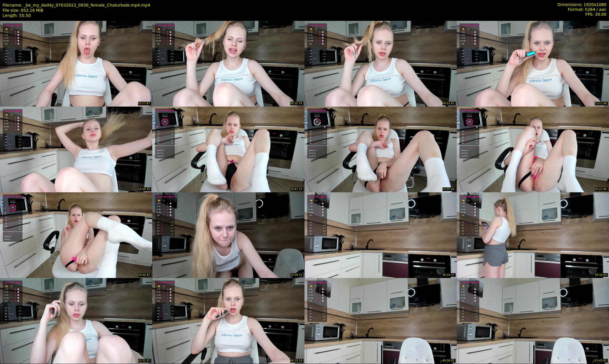 _be_my_daddy — 56 minute Chaturbate female cam show recording, 1080p, Mar 7, 2022