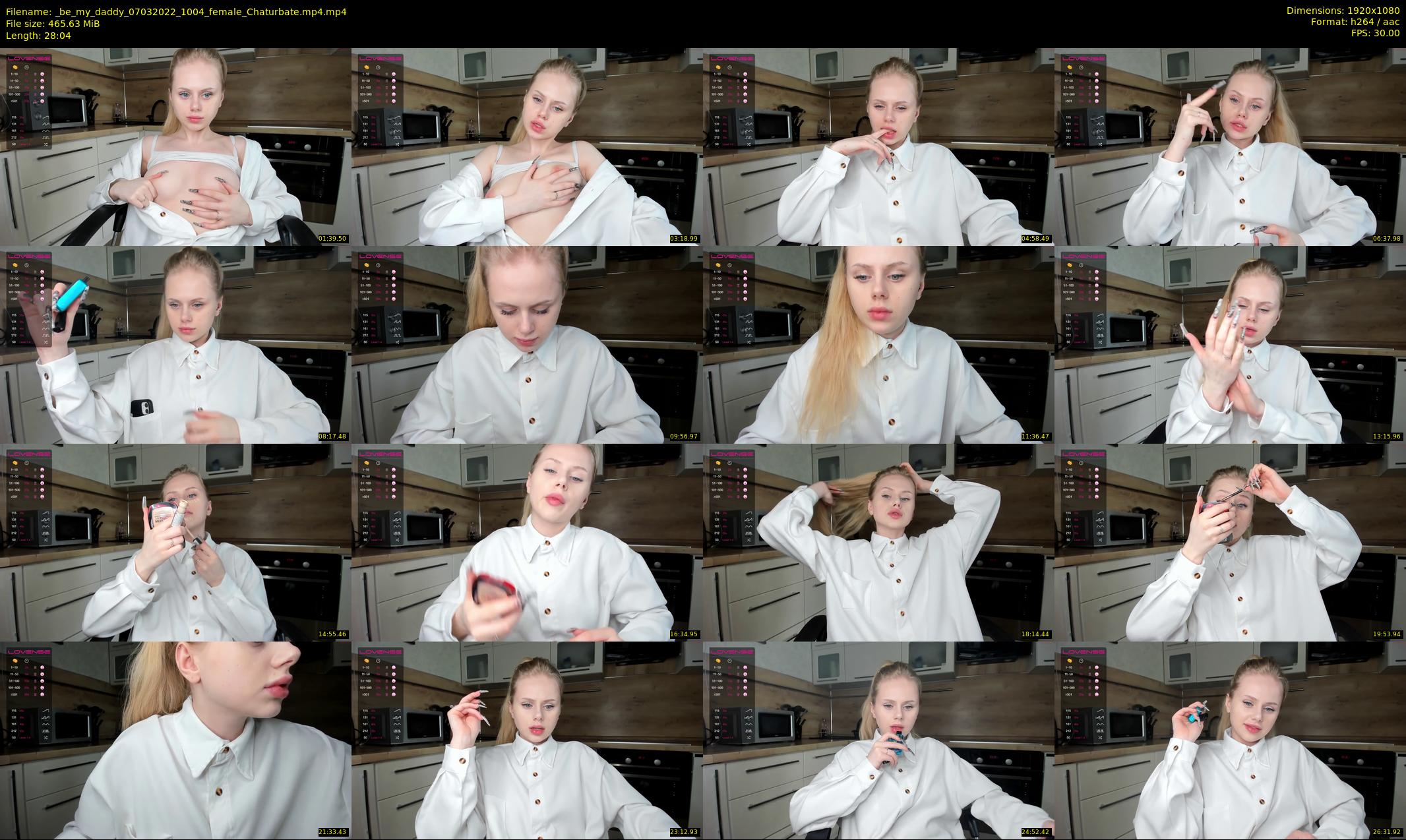 _be_my_daddy — 29 minute Chaturbate female cam show recording, 1080p, Mar 7, 2022