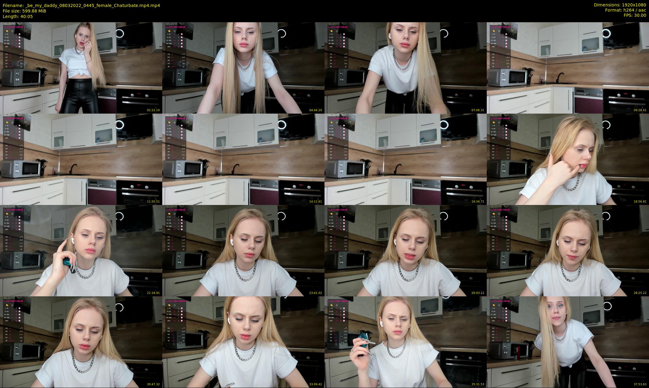_be_my_daddy — 41 minute Chaturbate female cam show recording, 1080p, Mar 8, 2022
