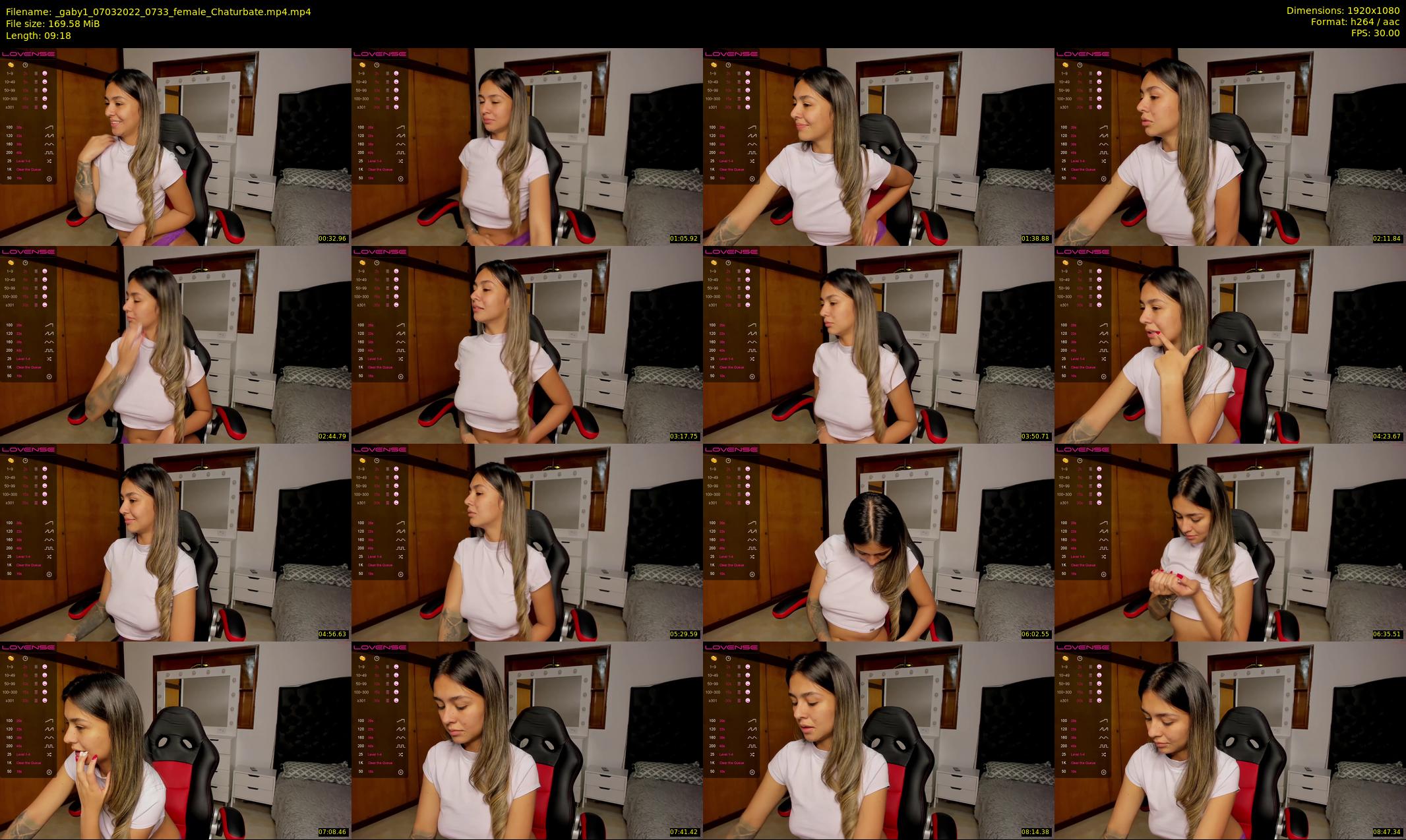 _gaby1 — 10 minute Chaturbate female cam show recording, 1080p, Mar 7, 2022
