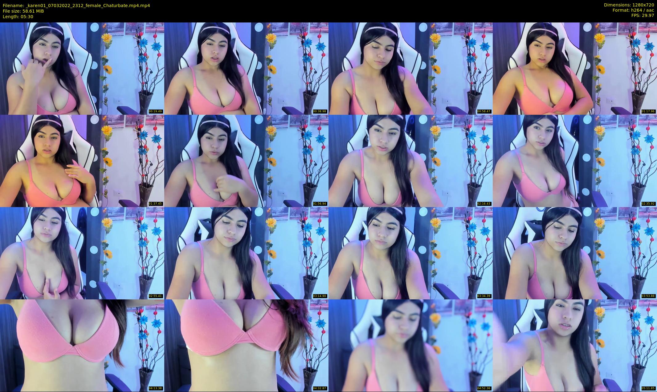 _karen01 — 6 minute Chaturbate female cam show recording, 720p, Mar 7, 2022