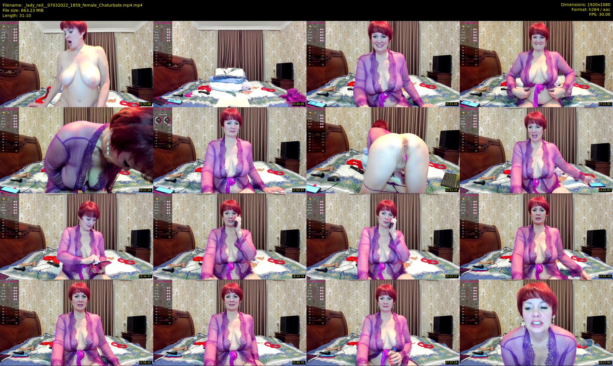 _lady_red_ — 32 minute Chaturbate female cam show recording, 1080p, Mar 7, 2022