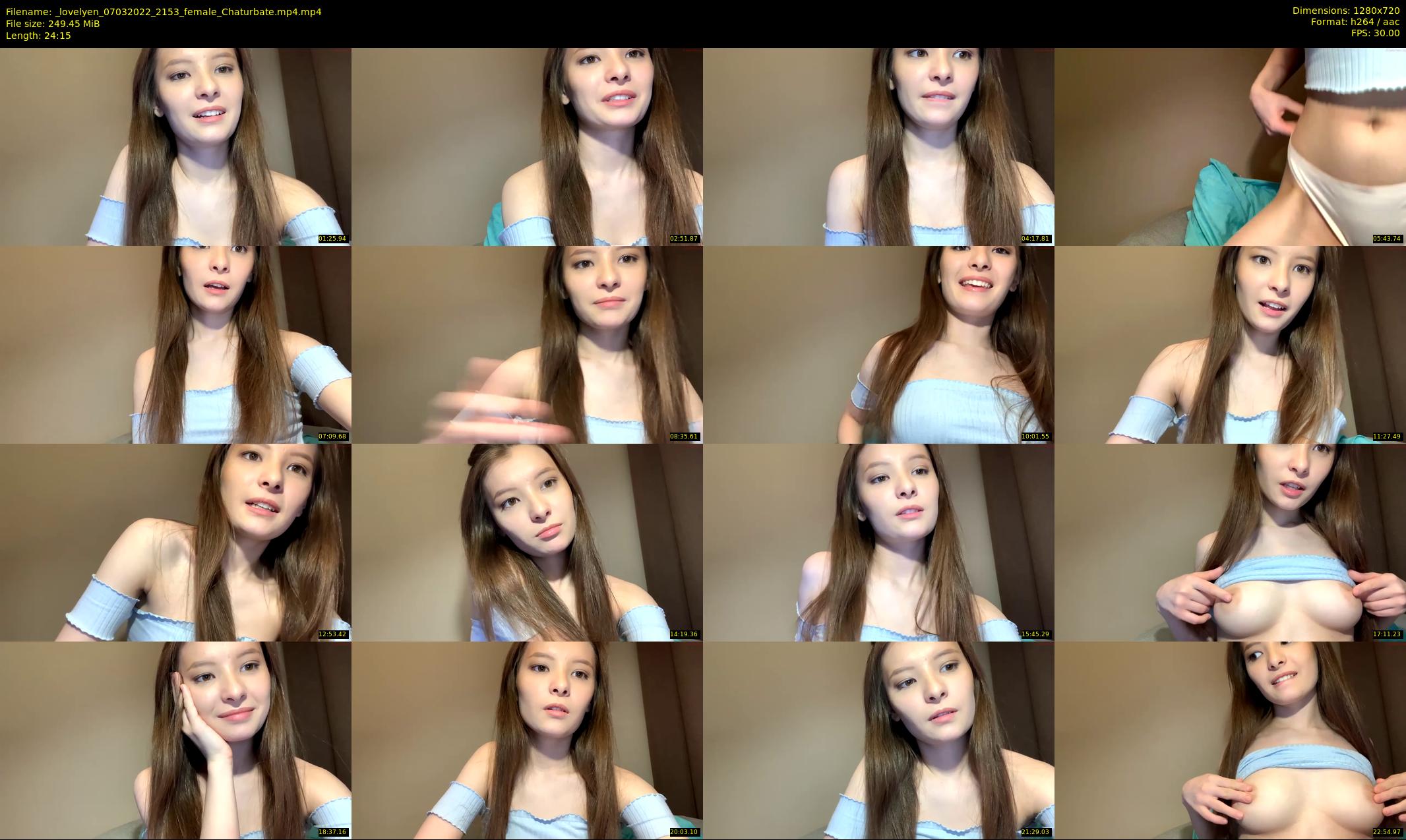 _lovelyen — 25 minute Chaturbate female cam show recording, 720p, Mar 7, 2022