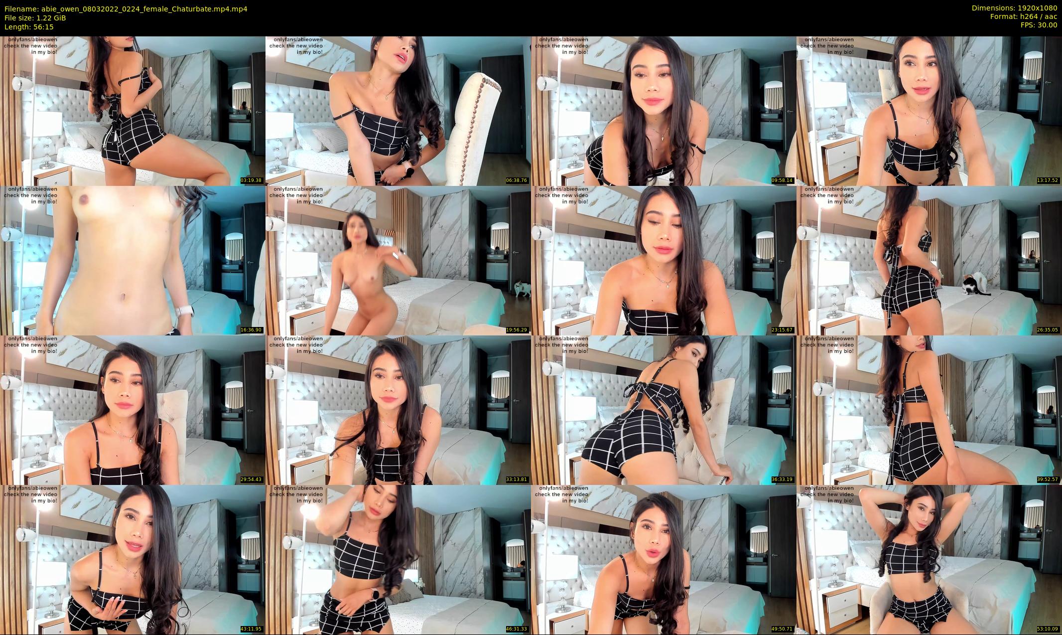 abie_owen — 57 minute Chaturbate female cam show recording, 1080p, Mar 8, 2022