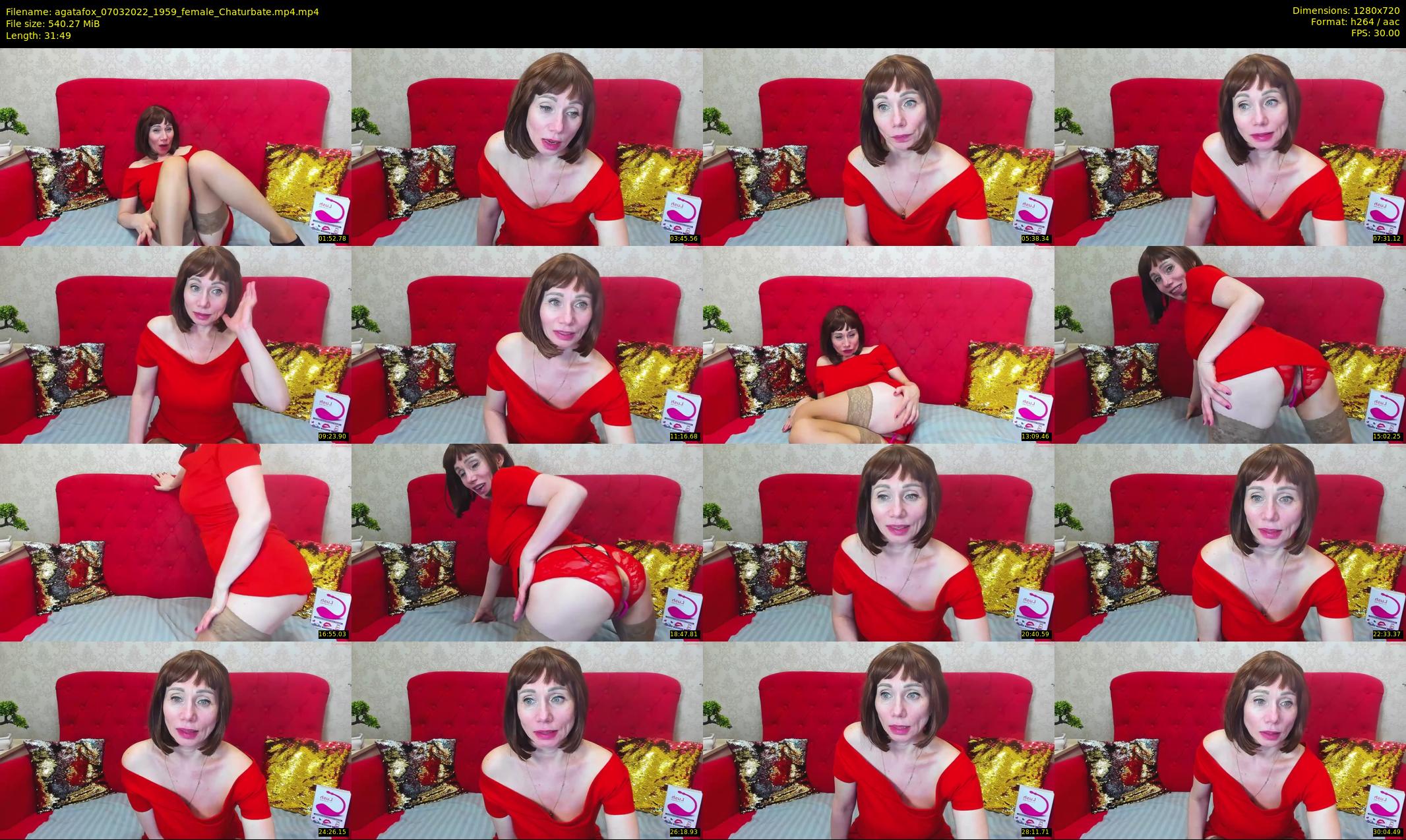 agatafox — 32 minute Chaturbate female cam show recording, 720p, Mar 7, 2022