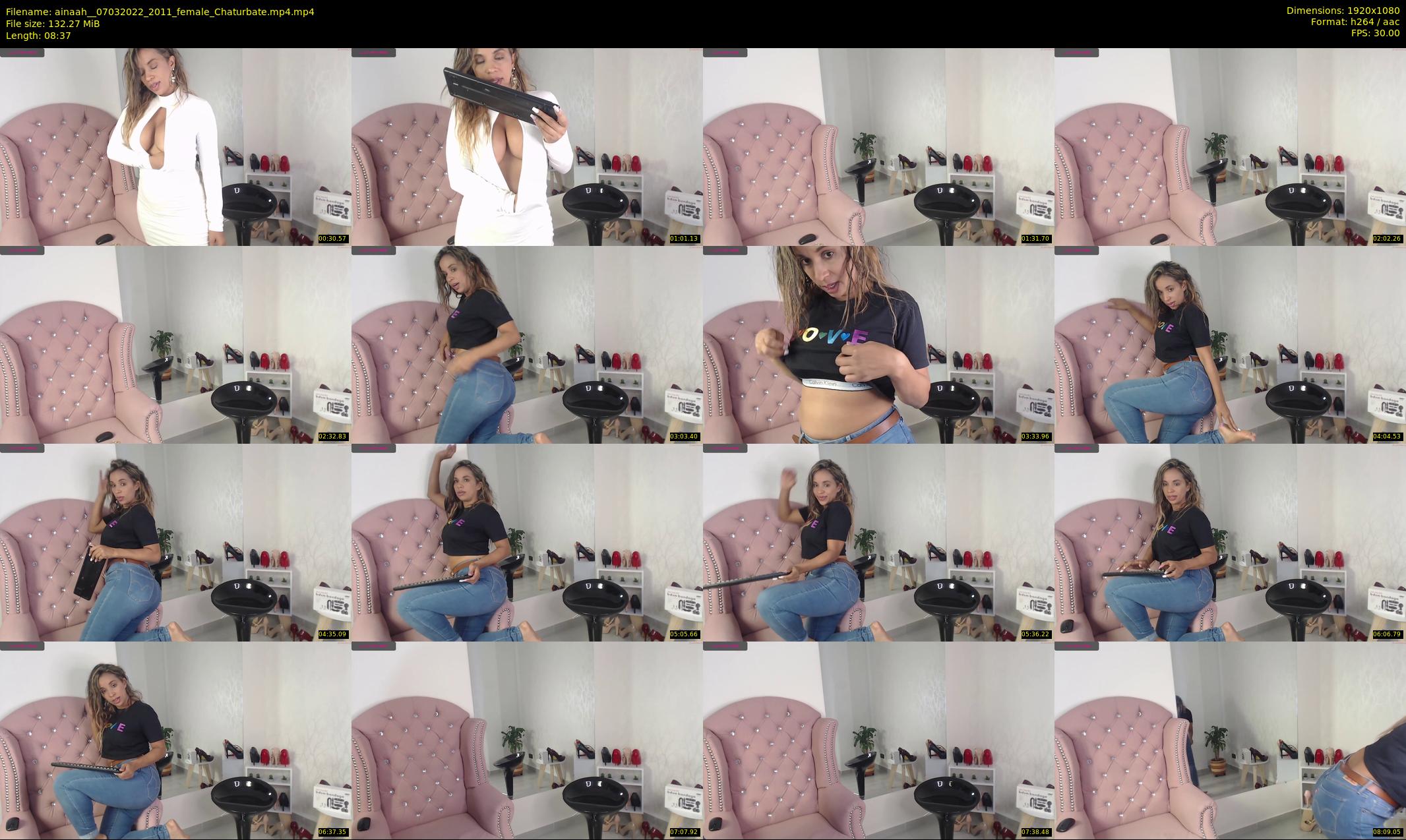 ainaah_ — 9 minute Chaturbate female cam show recording, 1080p, Mar 7, 2022