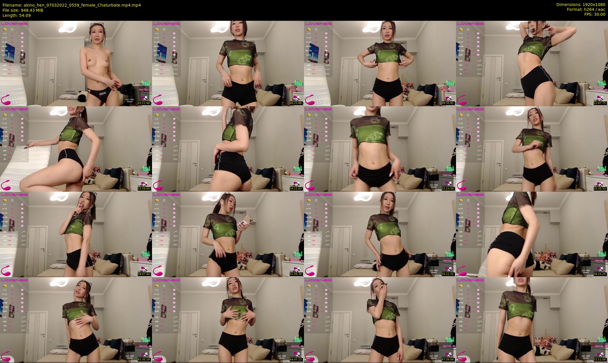 akino_hen — 55 minute Chaturbate female cam show recording, 1080p, Mar 7, 2022