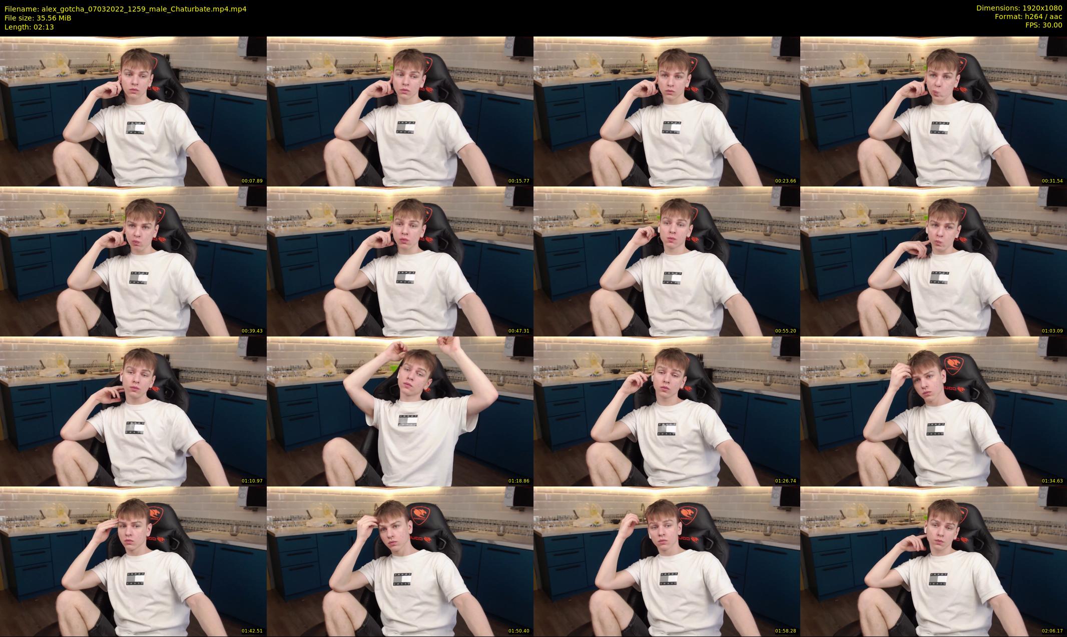 alex_gotcha — 3 minute Chaturbate male cam show recording, 1080p, Mar 7, 2022