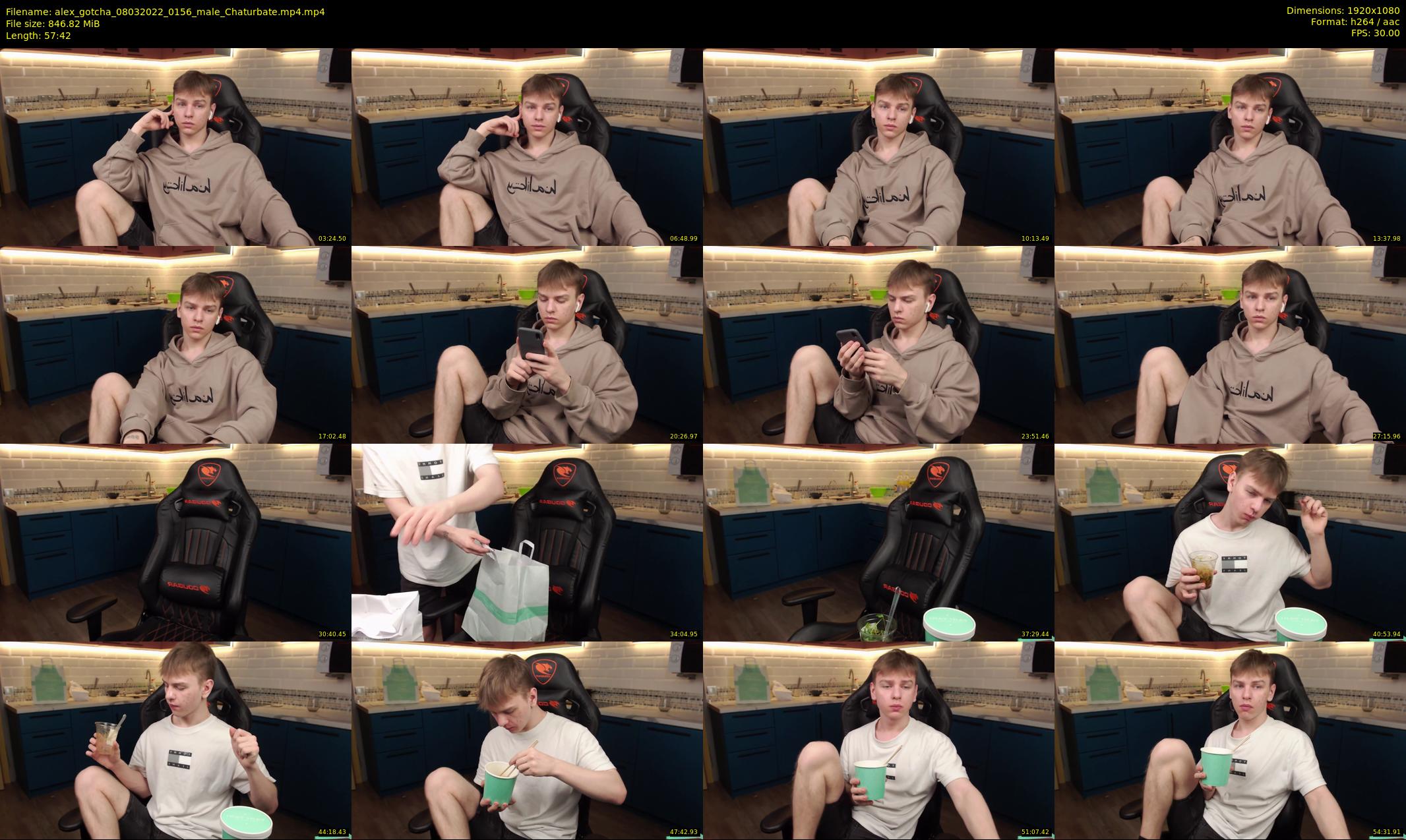 alex_gotcha — 58 minute Chaturbate male cam show recording, 1080p, Mar 8, 2022