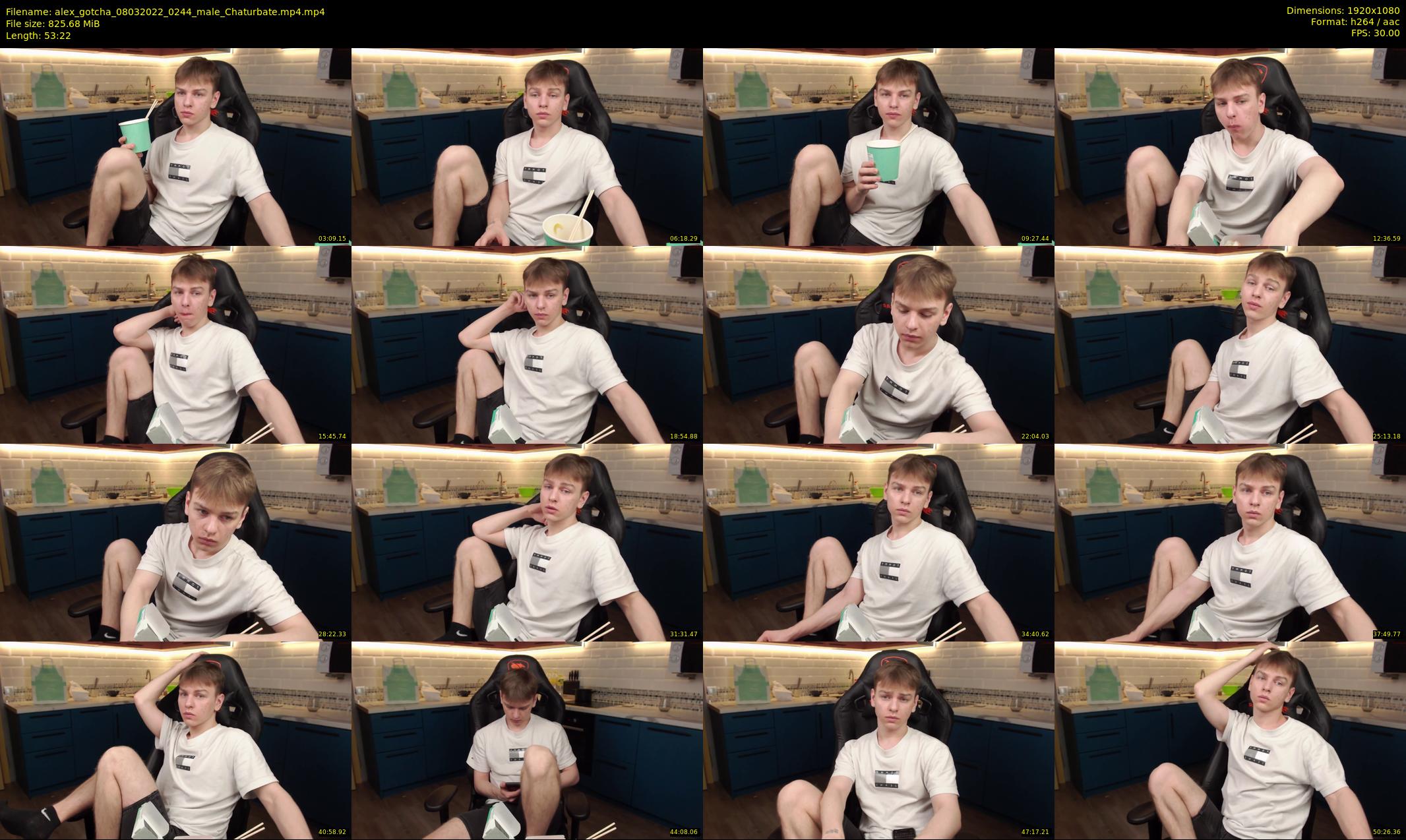alex_gotcha — 54 minute Chaturbate male cam show recording, 1080p, Mar 8, 2022