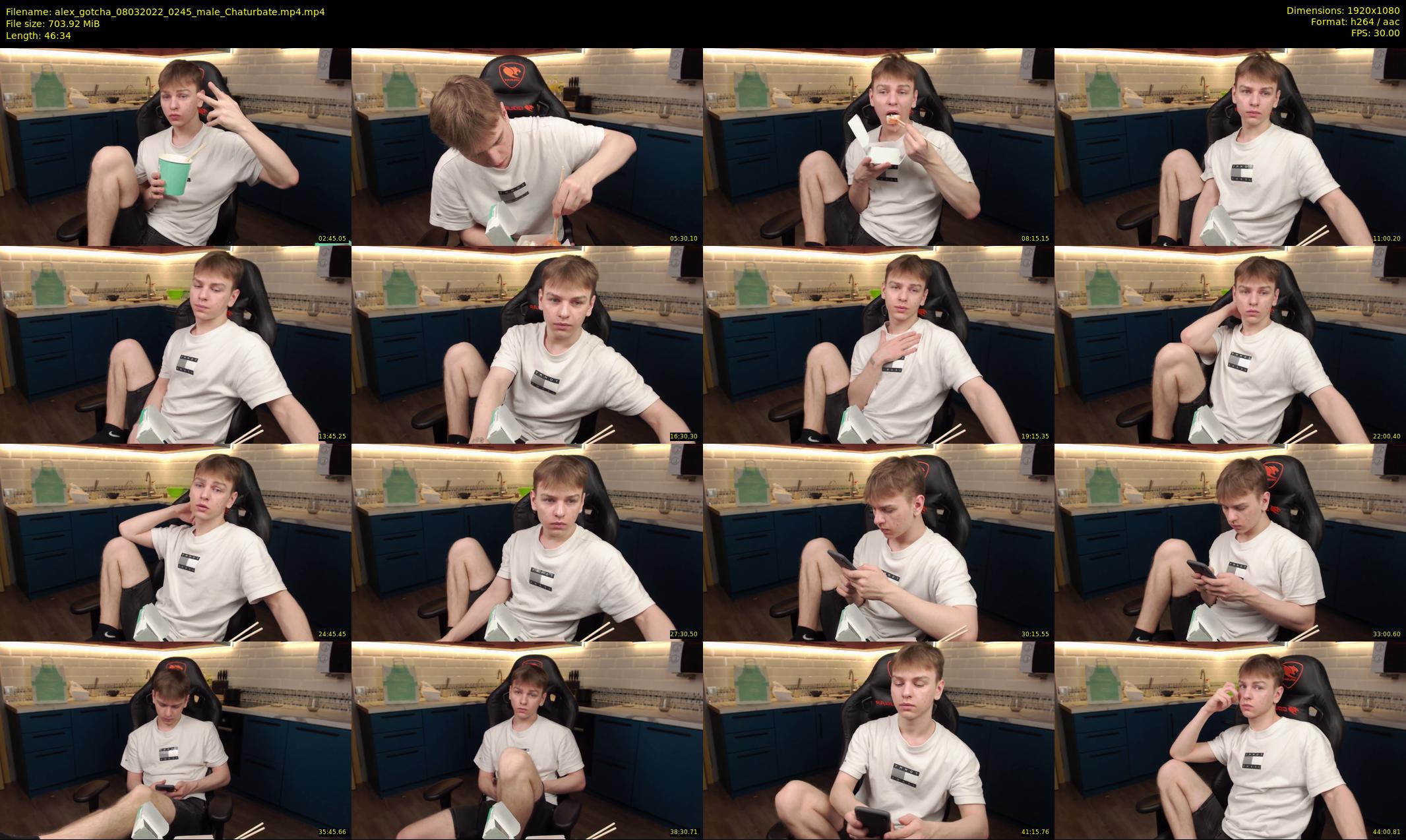 alex_gotcha — 47 minute Chaturbate male cam show recording, 1080p, Mar 8, 2022