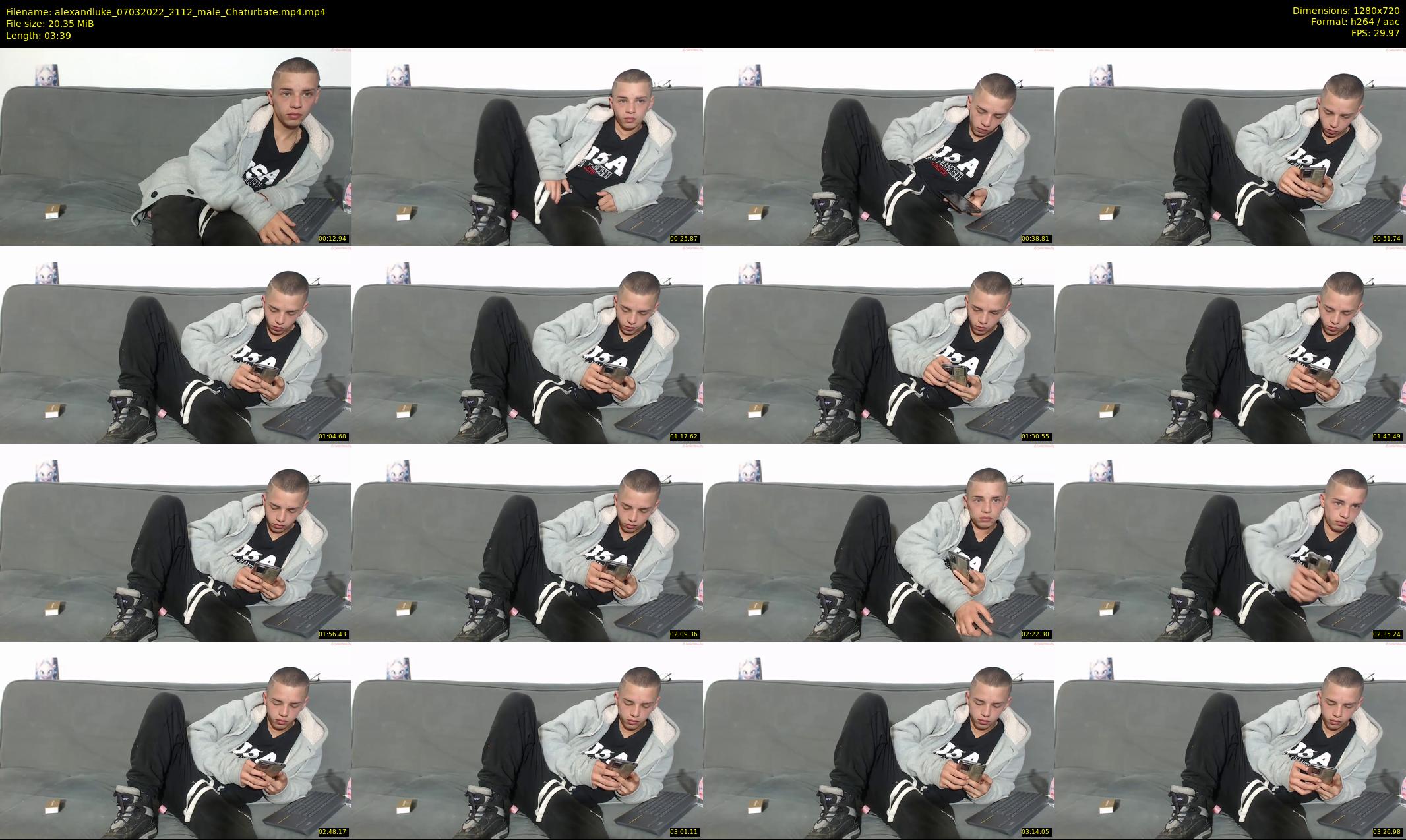 alexandluke — 4 minute Chaturbate male cam show recording, 720p, Mar 7, 2022