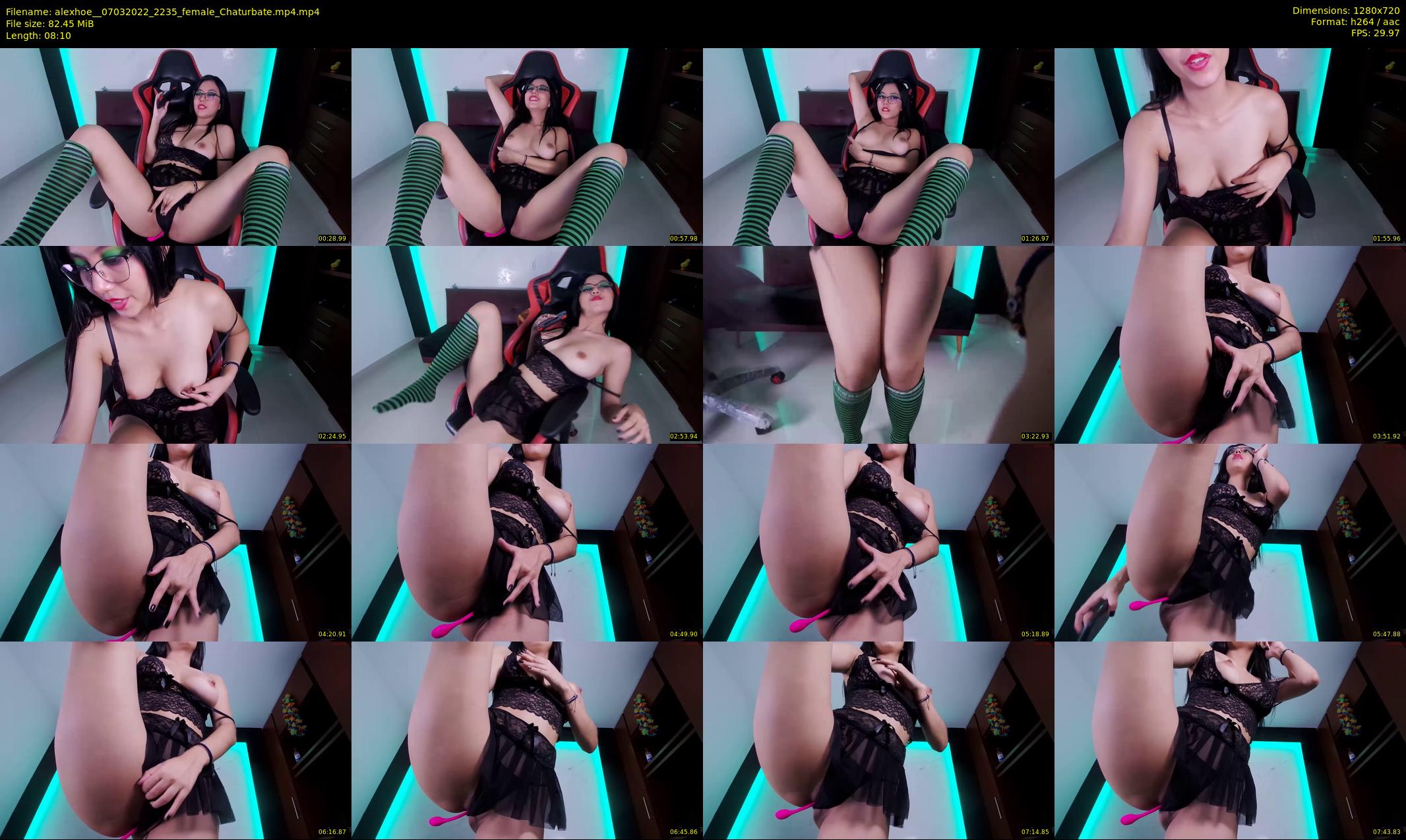 alexhoe_ — 9 minute Chaturbate female cam show recording, 720p, Mar 7, 2022
