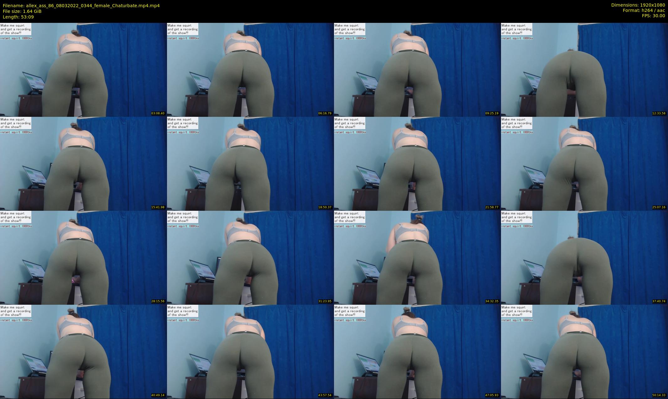 allex_ass_86 — 54 minute Chaturbate female cam show recording, 1080p, Mar 8, 2022