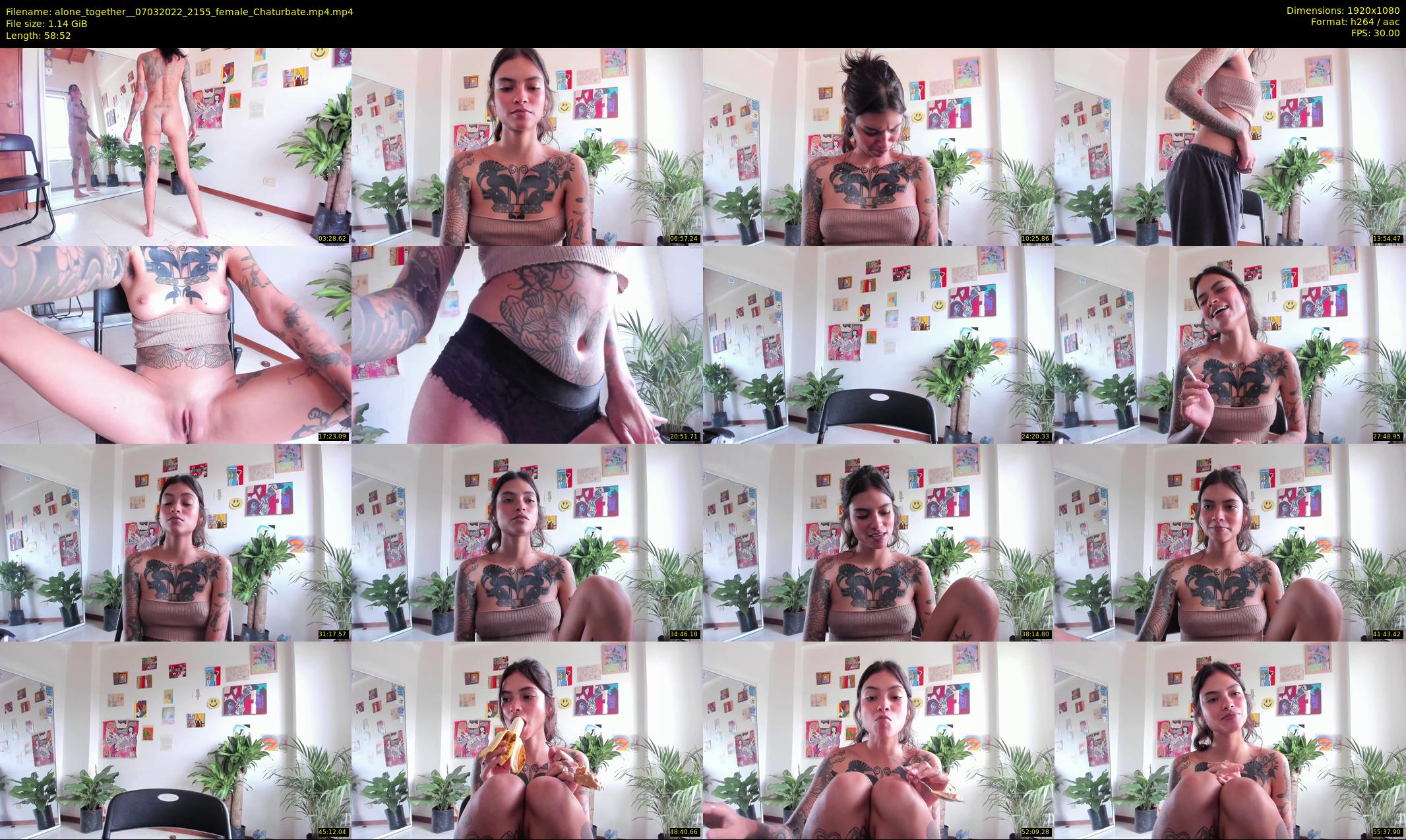 alone_together_ — 59 minute Chaturbate female cam show recording, 1080p, Mar 7, 2022