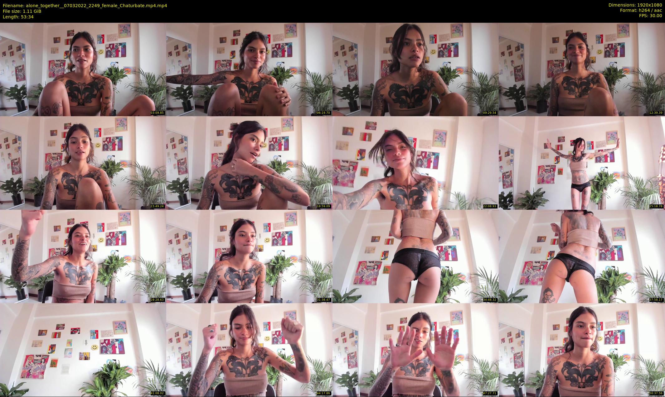 alone_together_ — 54 minute Chaturbate female cam show recording, 1080p, Mar 7, 2022