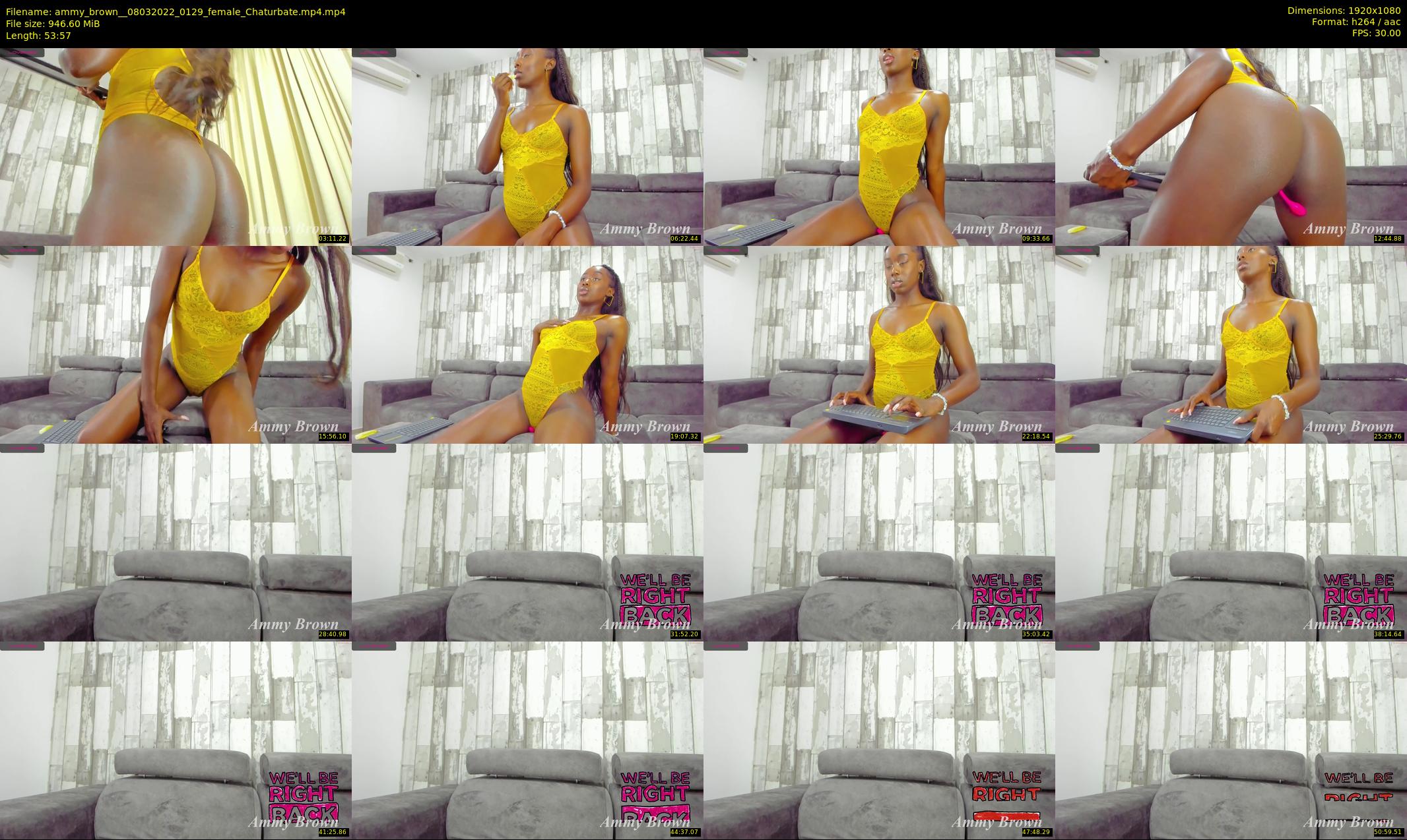 ammy_brown_ — 54 minute Chaturbate female cam show recording, 1080p, Mar 8, 2022