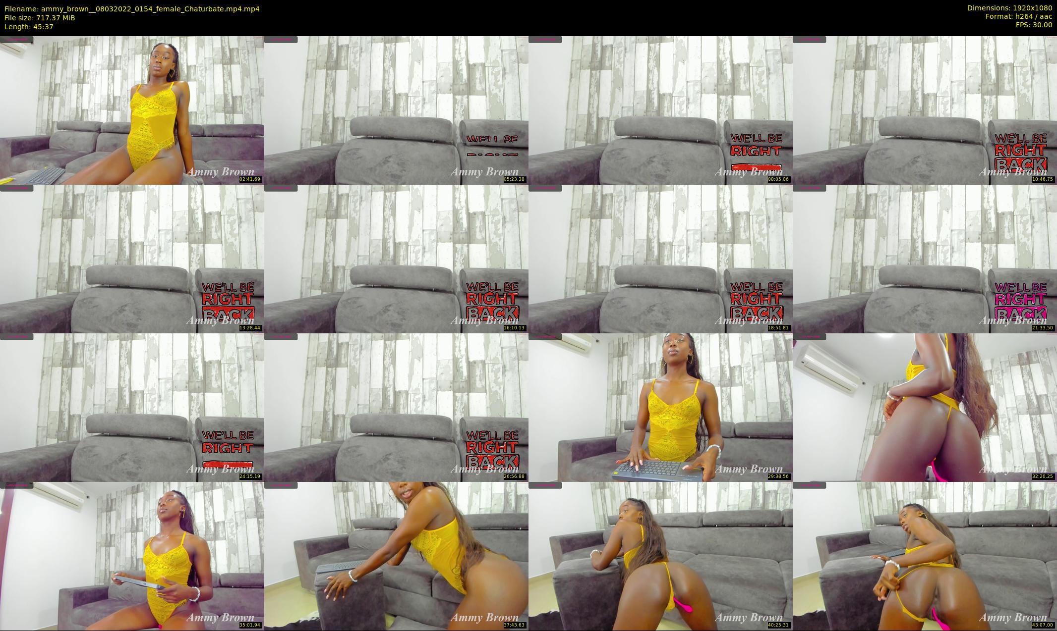 ammy_brown_ — 46 minute Chaturbate female cam show recording, 1080p, Mar 8, 2022