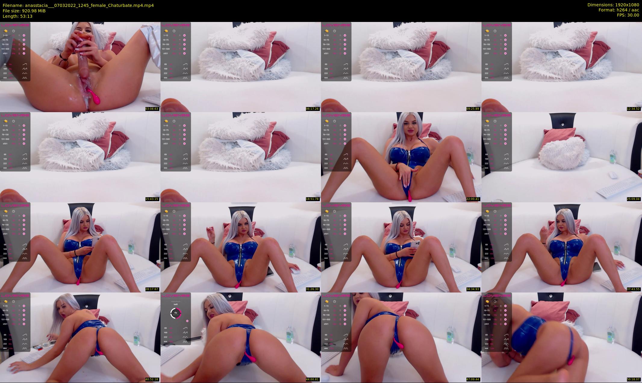 anasstacia__ — 54 minute Chaturbate female cam show recording, 1080p, Mar 7, 2022