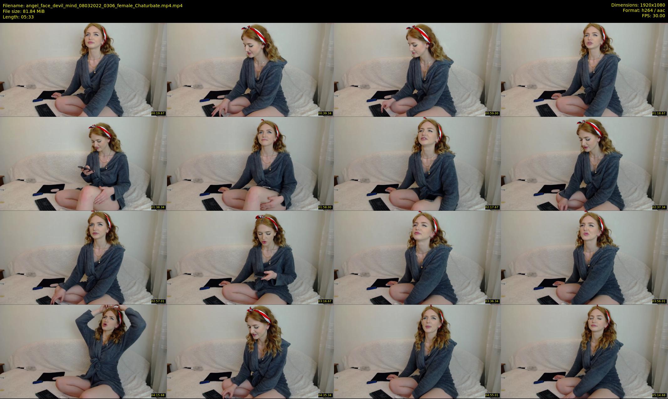 angel_face_devil_mind — 6 minute Chaturbate female cam show recording, 1080p, Mar 8, 2022